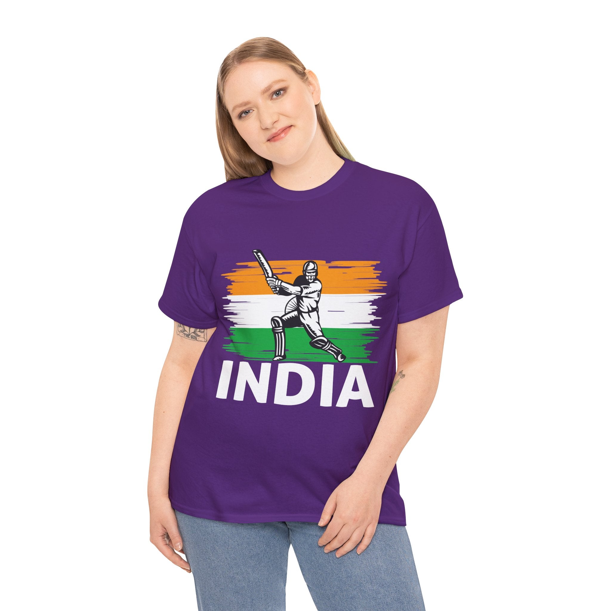 INDIA Unisex Heavy Cotton Tee