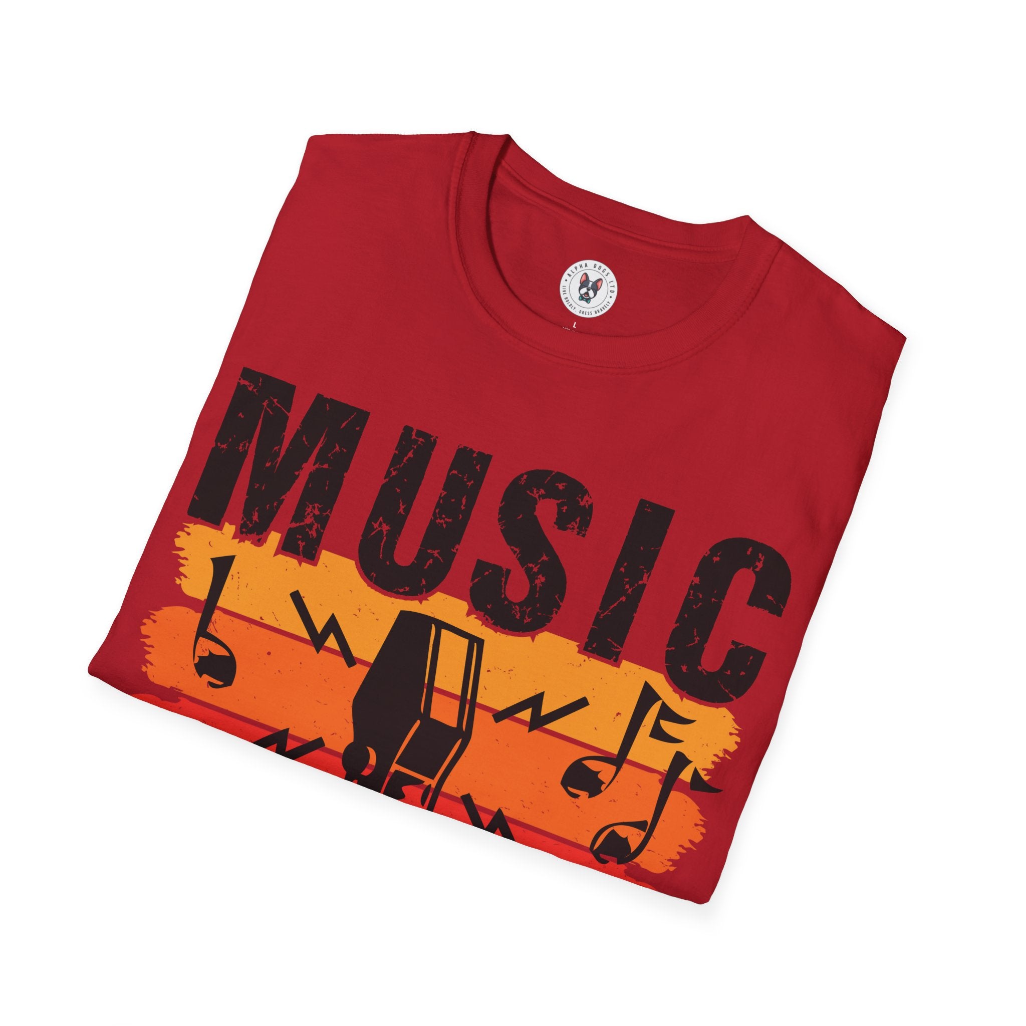 "Music Can Change The World" Unisex Soft style T-Shirt