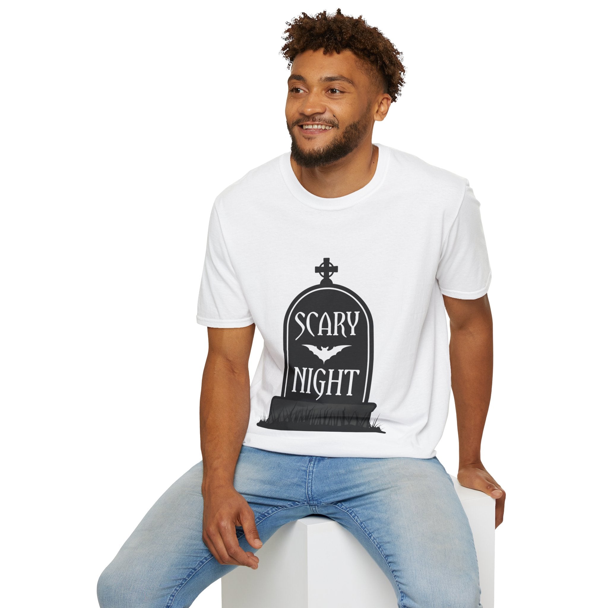 "SCARY NIGHT" Unisex Soft style T-Shirt