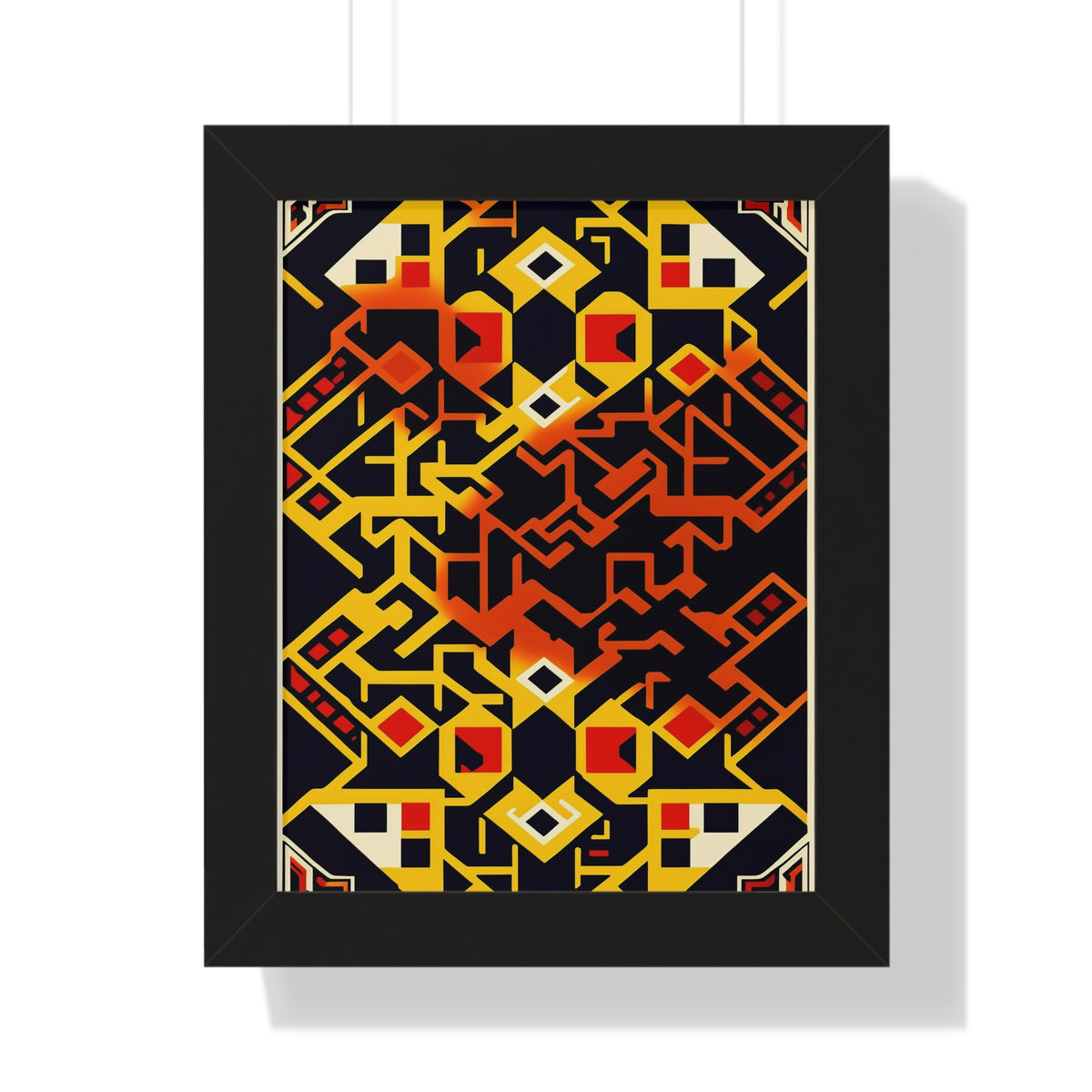 "BOHO" Framed Vertical Poster