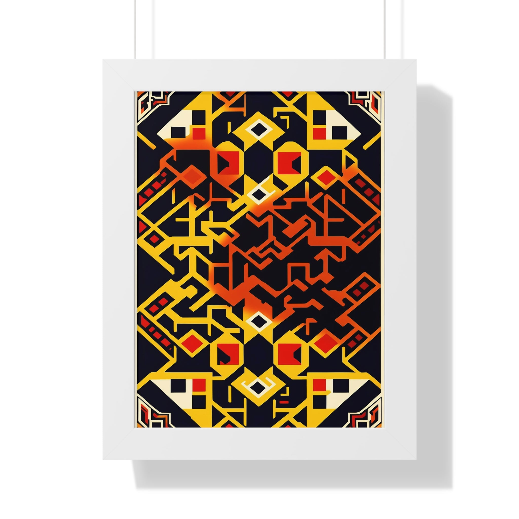 "BOHO" Framed Vertical Poster