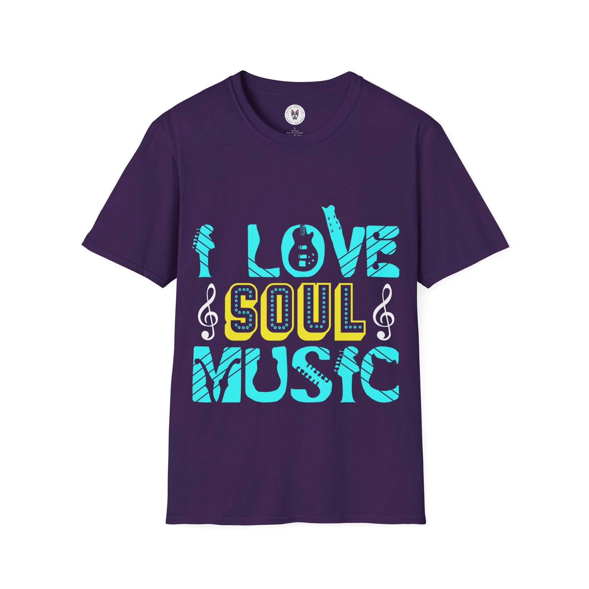 "I Love Soul Music" Unisex Soft style T-Shirt