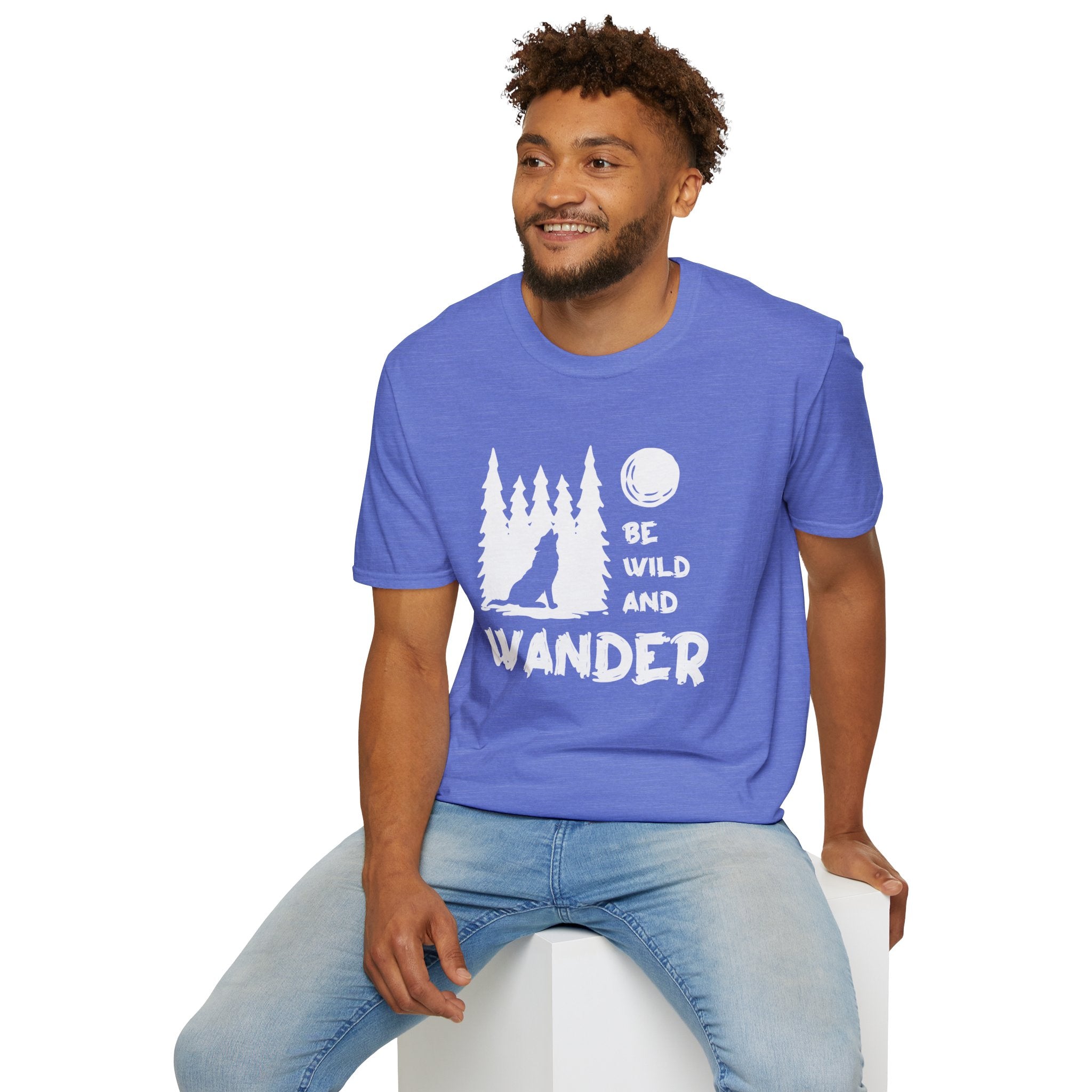 "Be WildAnd Wander" Unisex Softstyle T-Shirt