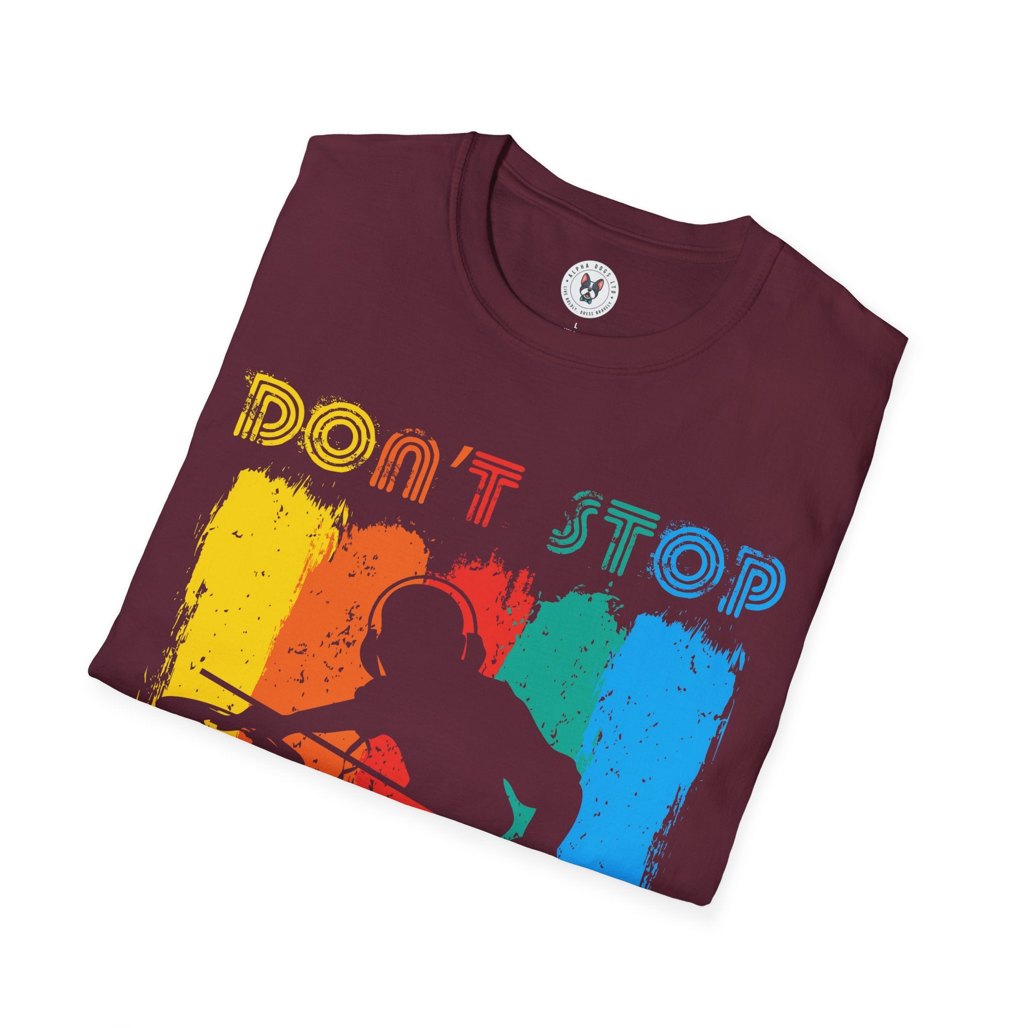 "Don't Stop the Music" Unisex Soft style T-Shirt