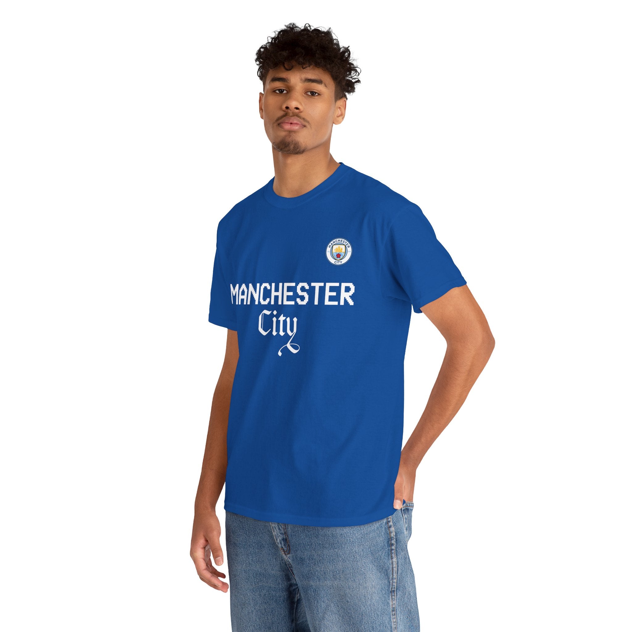 Manchester City Unisex Heavy Cotton Tee