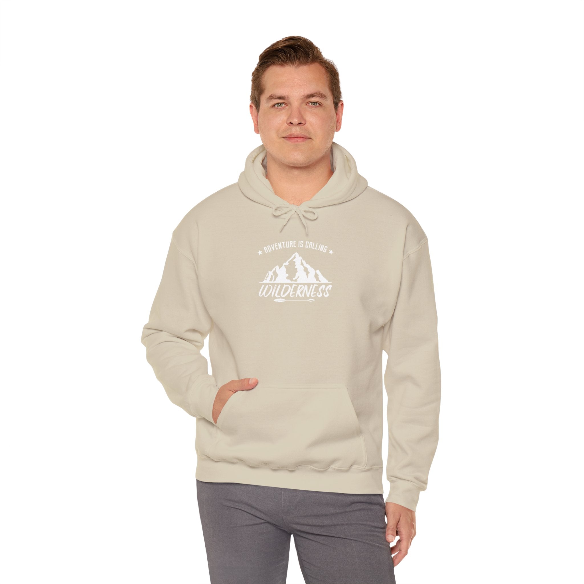 "Adventure Is Calling" Unisex Heavy Blend™ Hooded Sweatshirt