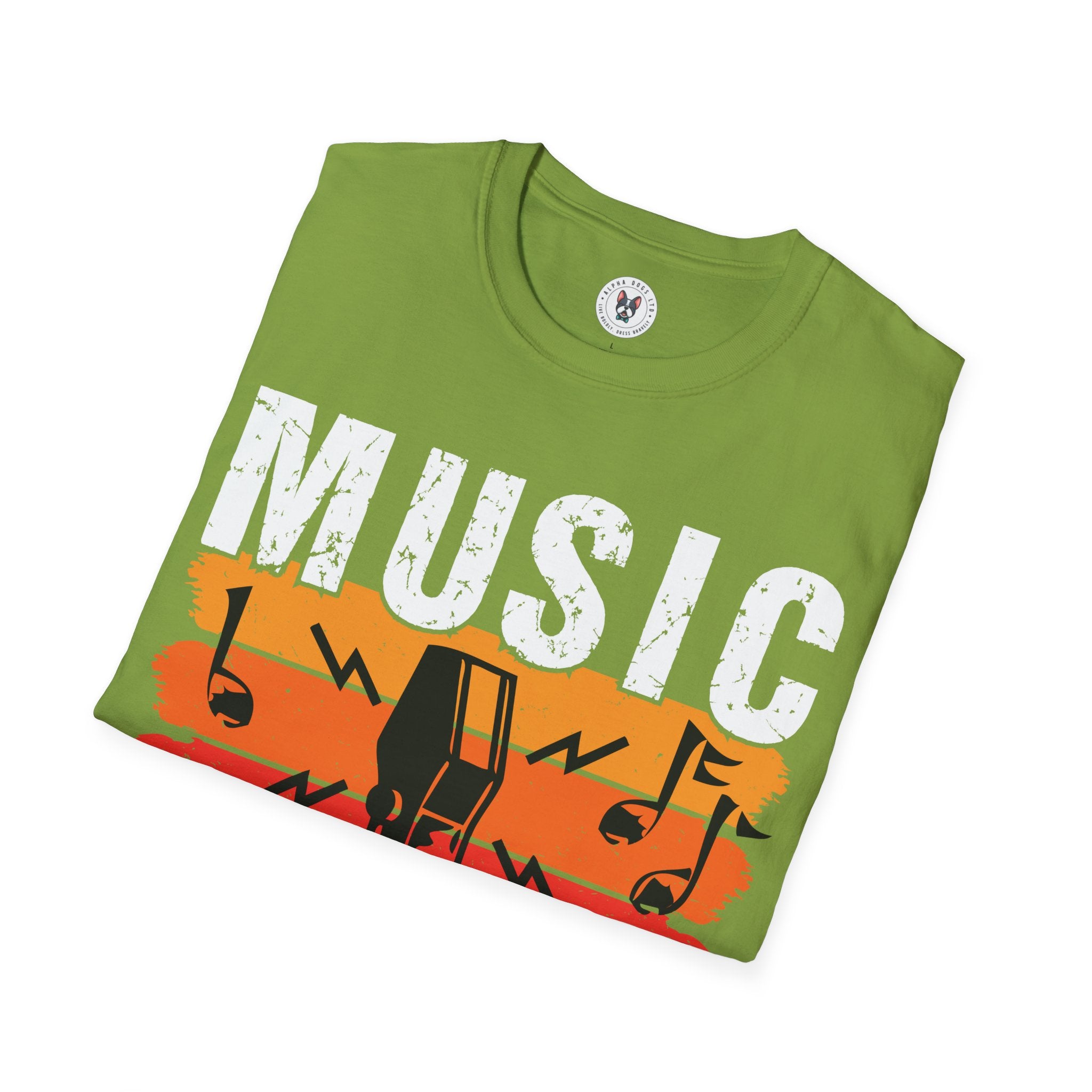 "Music Can Change The World" Unisex Soft style T-Shirt