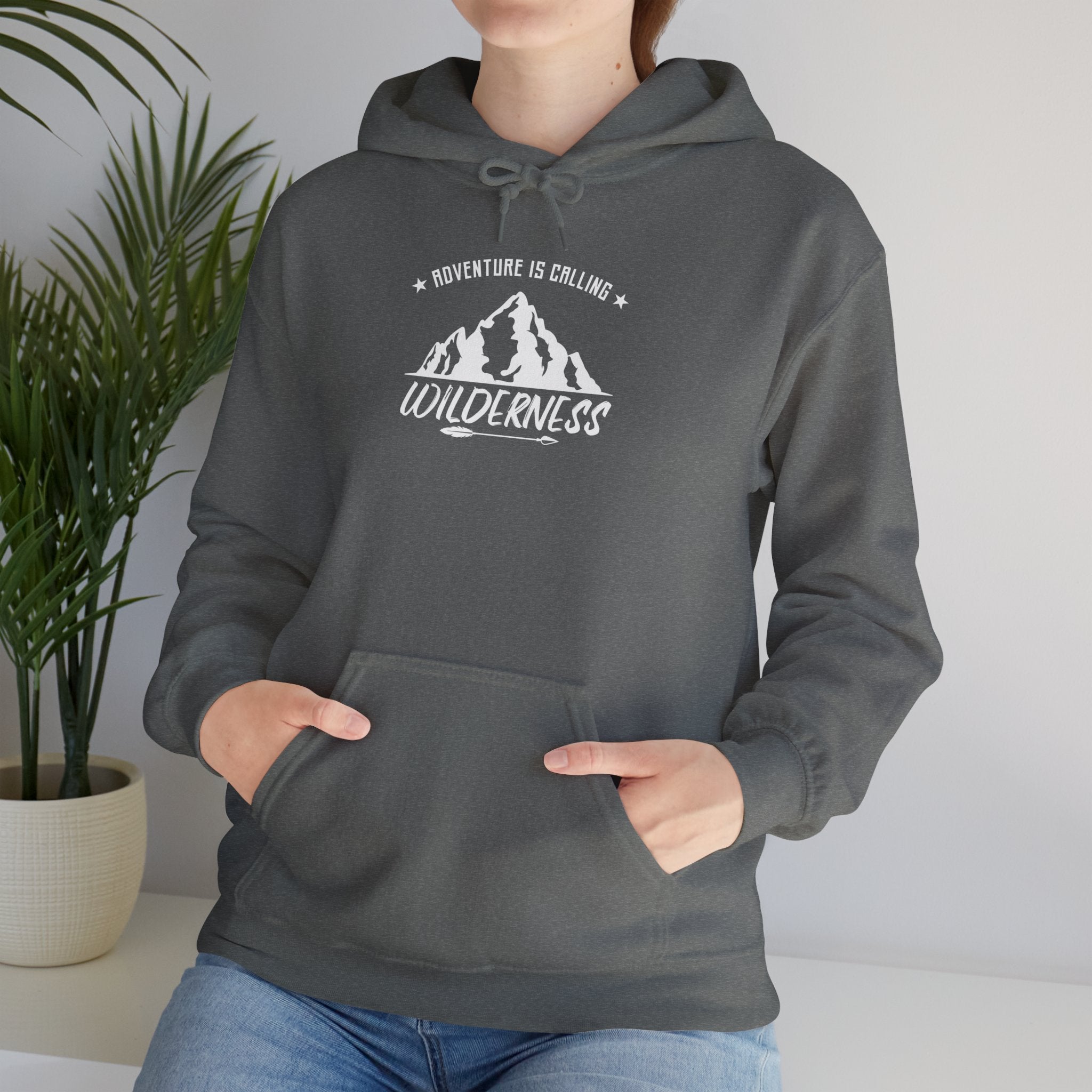 "Adventure Is Calling" Unisex Heavy Blend™ Hooded Sweatshirt