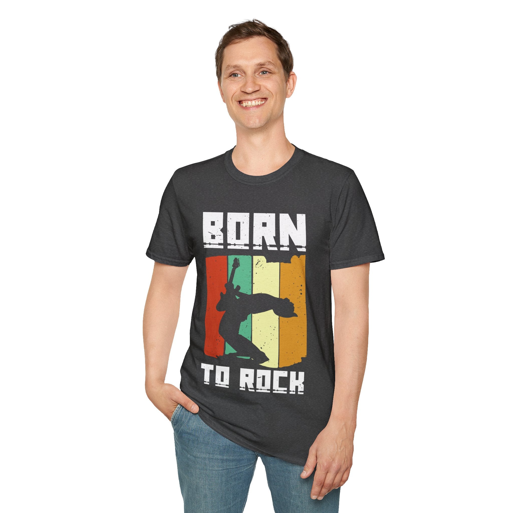 "Born To Rock"  Unisex Soft style T-Shirt