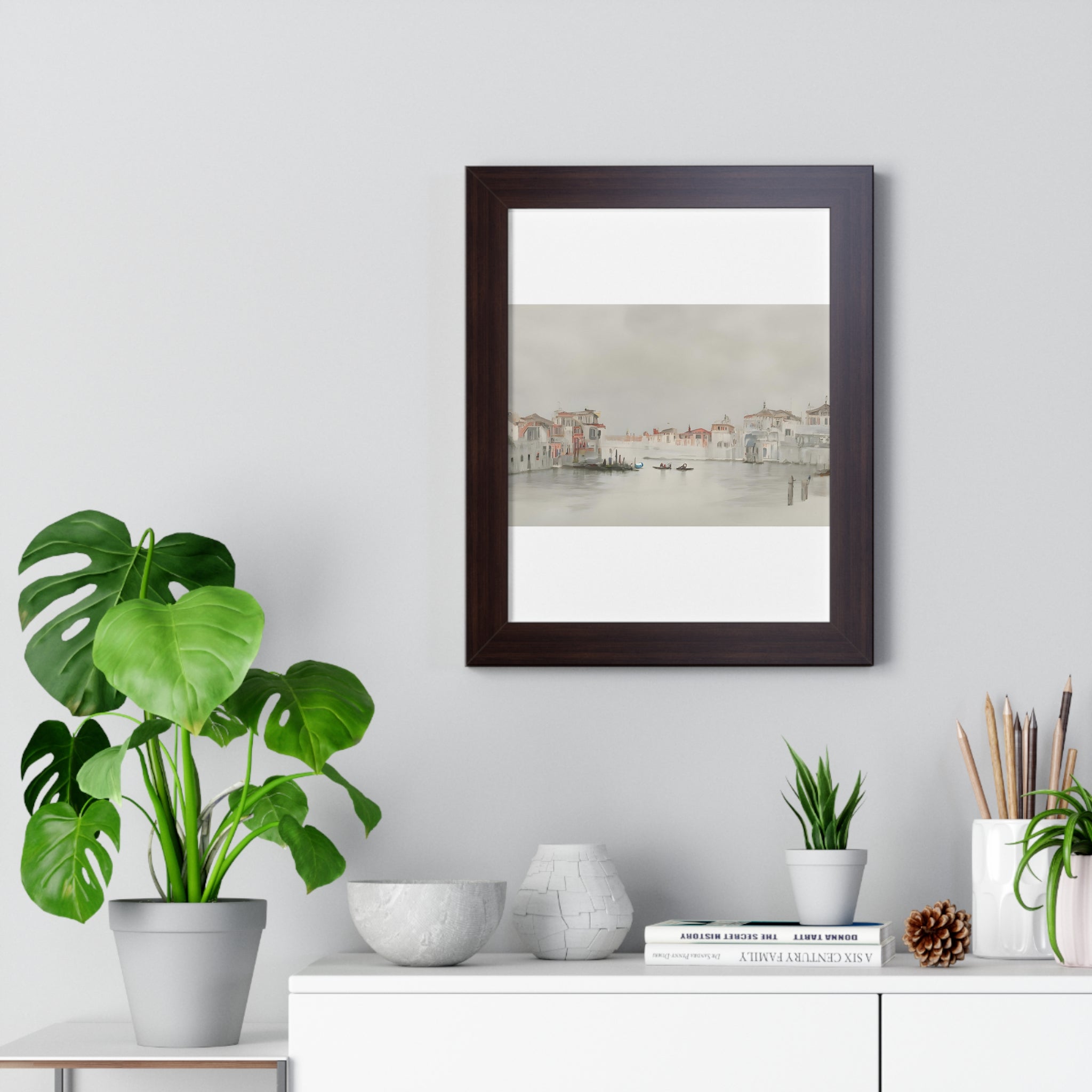 "ARCHITECTURE" Framed Vertical Poster