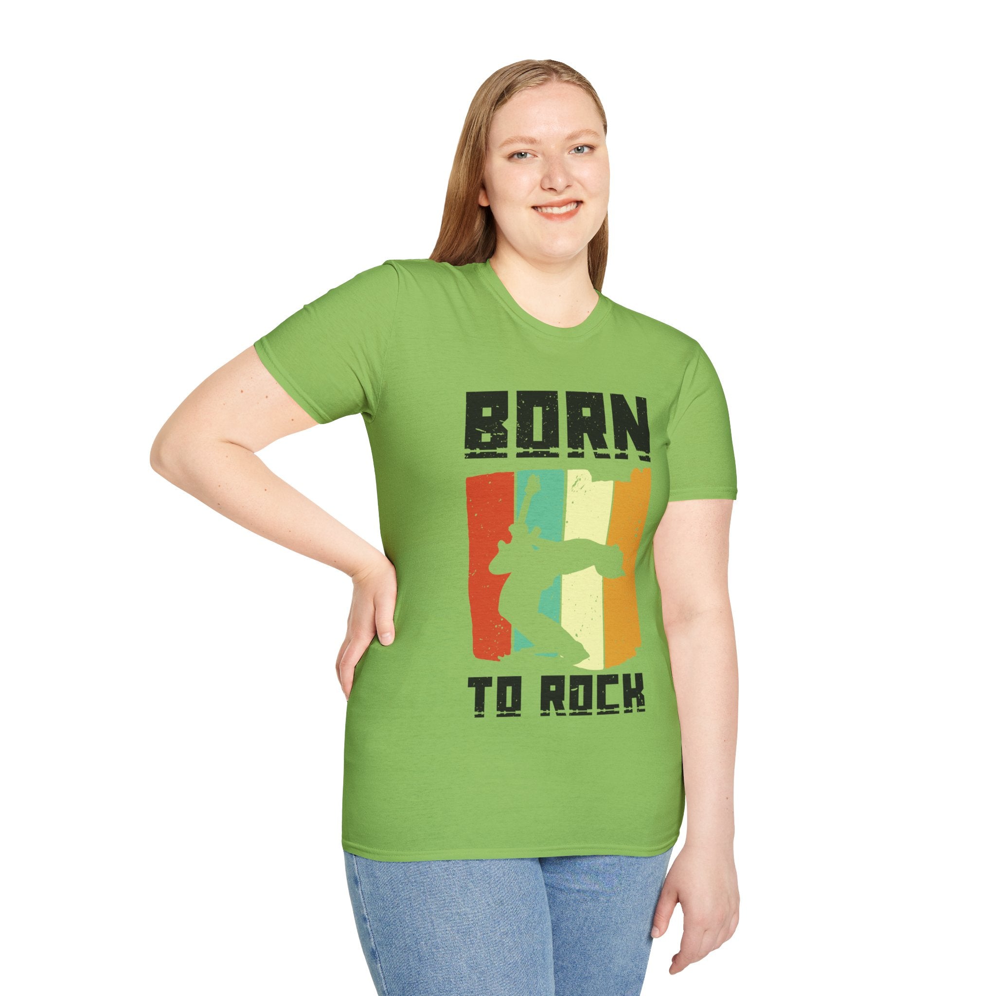 "Born To Rock"  Unisex Soft style T-Shirt