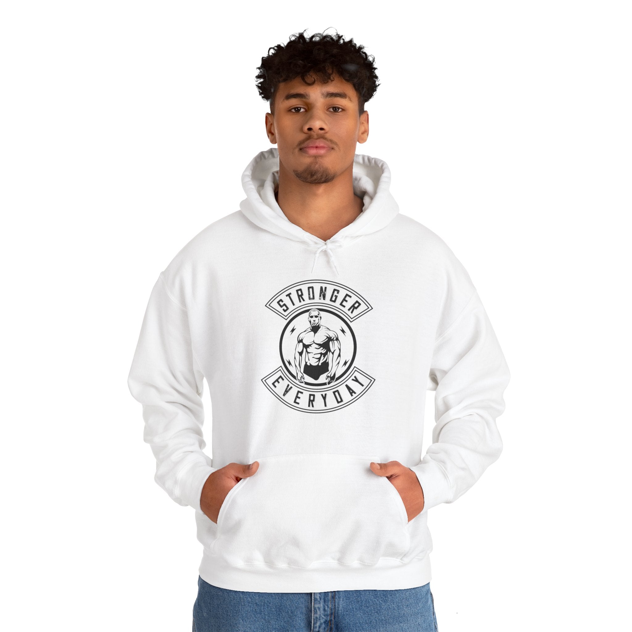 "Stronger Everyday" Unisex Heavy Blend™ Hooded Sweatshirt