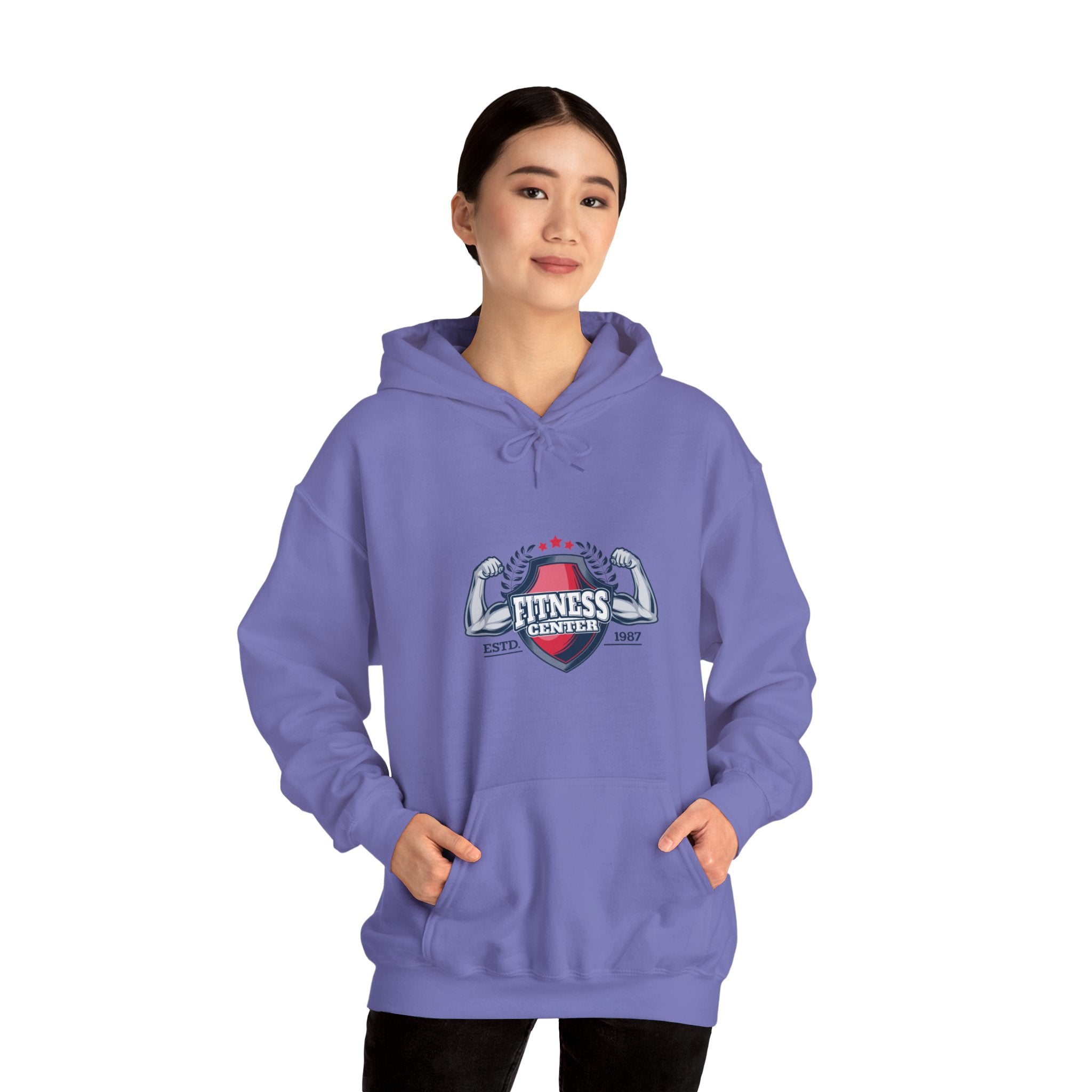 "Fitness Center"  Unisex Heavy Blend™ Hooded Sweatshirt