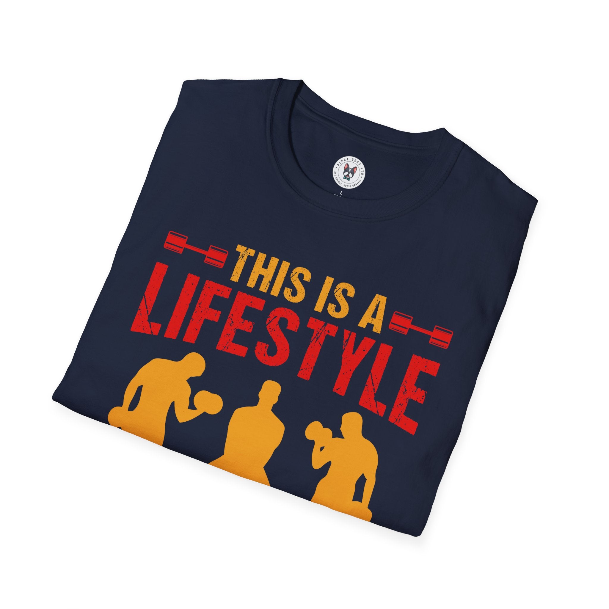 "This Is A Life Style There Is No Finish Line" Unisex Soft style T-Shirt