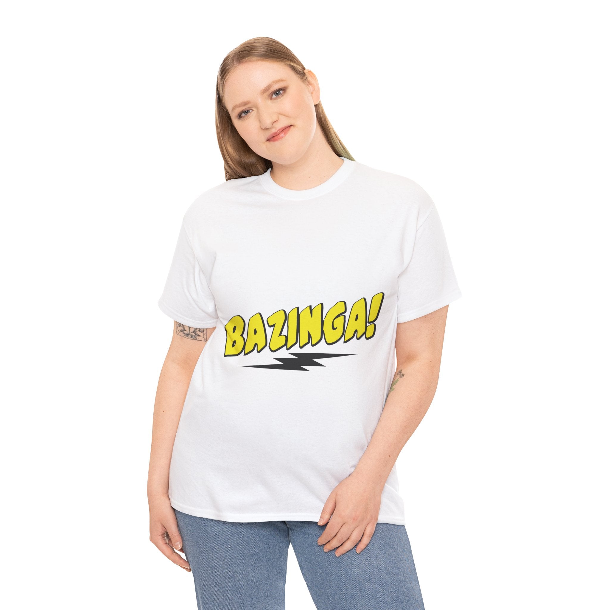 BAZNGA Unisex Heavy Cotton Tee