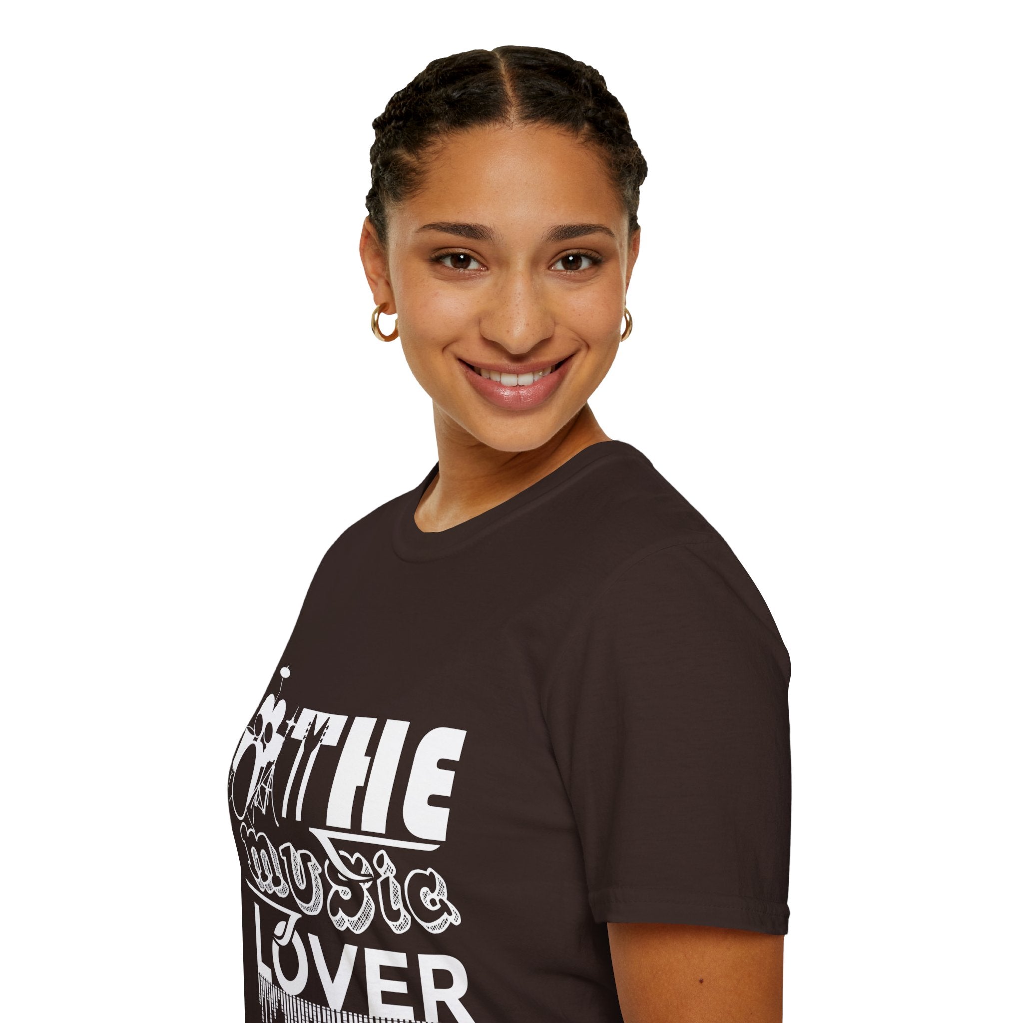 "The Music Lover" Unisex Soft style T-Shirt