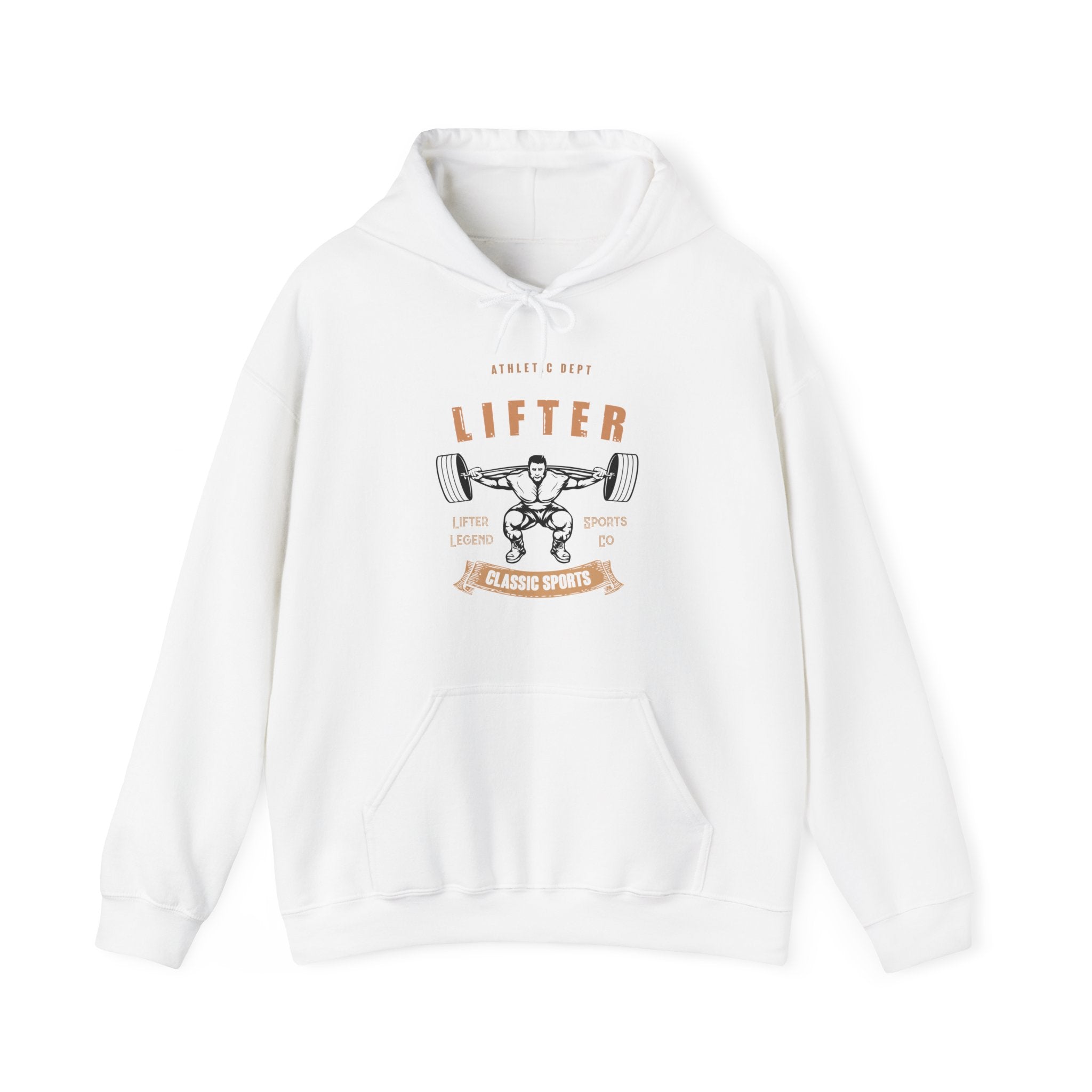 "Old School Lifter" Unisex Heavy Blend™ Hooded Sweatshirt