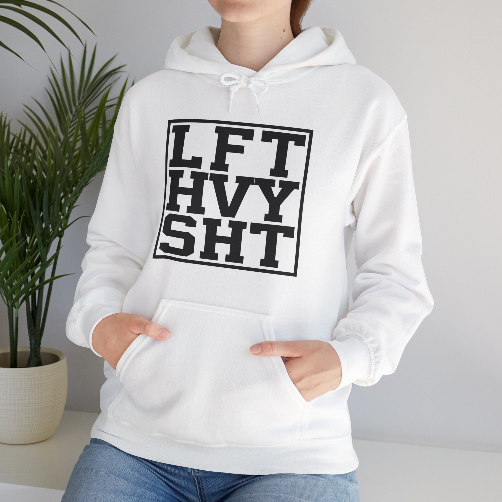 "Lift Heavy Shit" Unisex Heavy Blend™ Hooded Sweatshirt