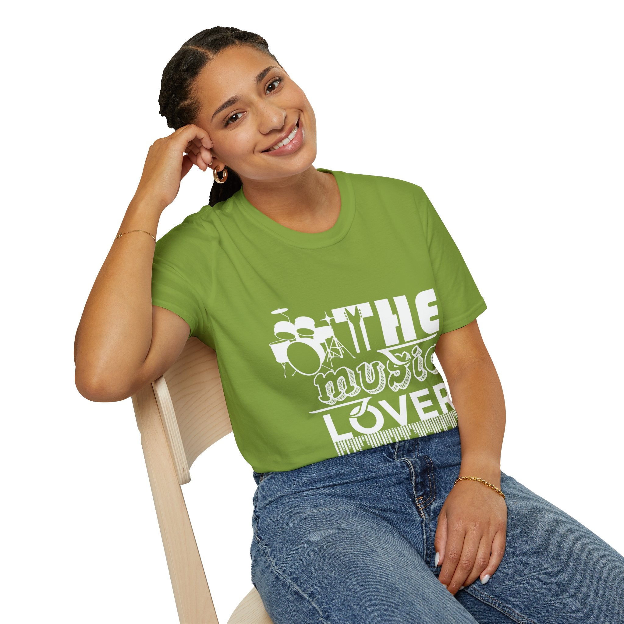 "The Music Lover" Unisex Soft style T-Shirt