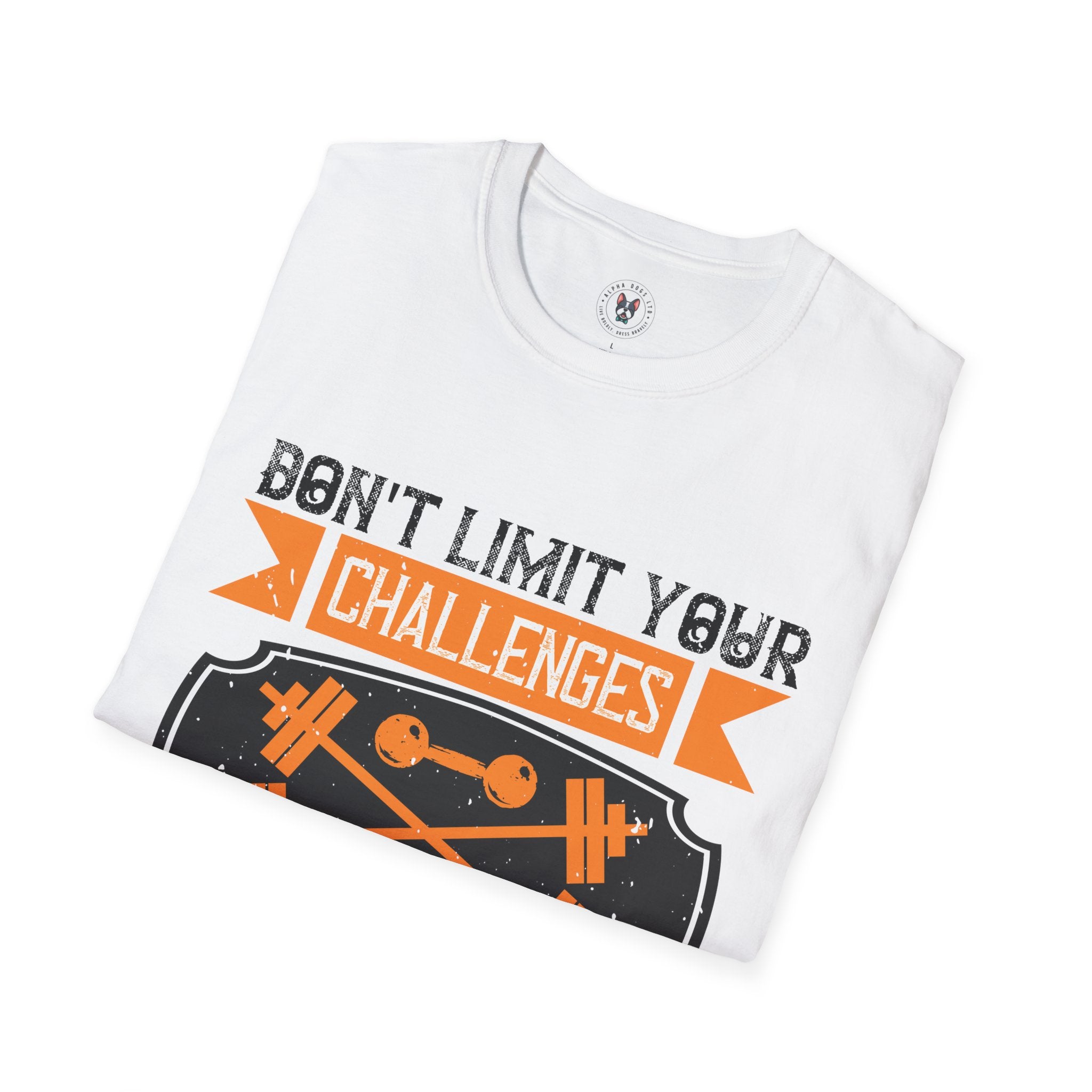 "Don't Limit Your Challenges,Challenge Your Limit" Unisex Soft style T-Shirt