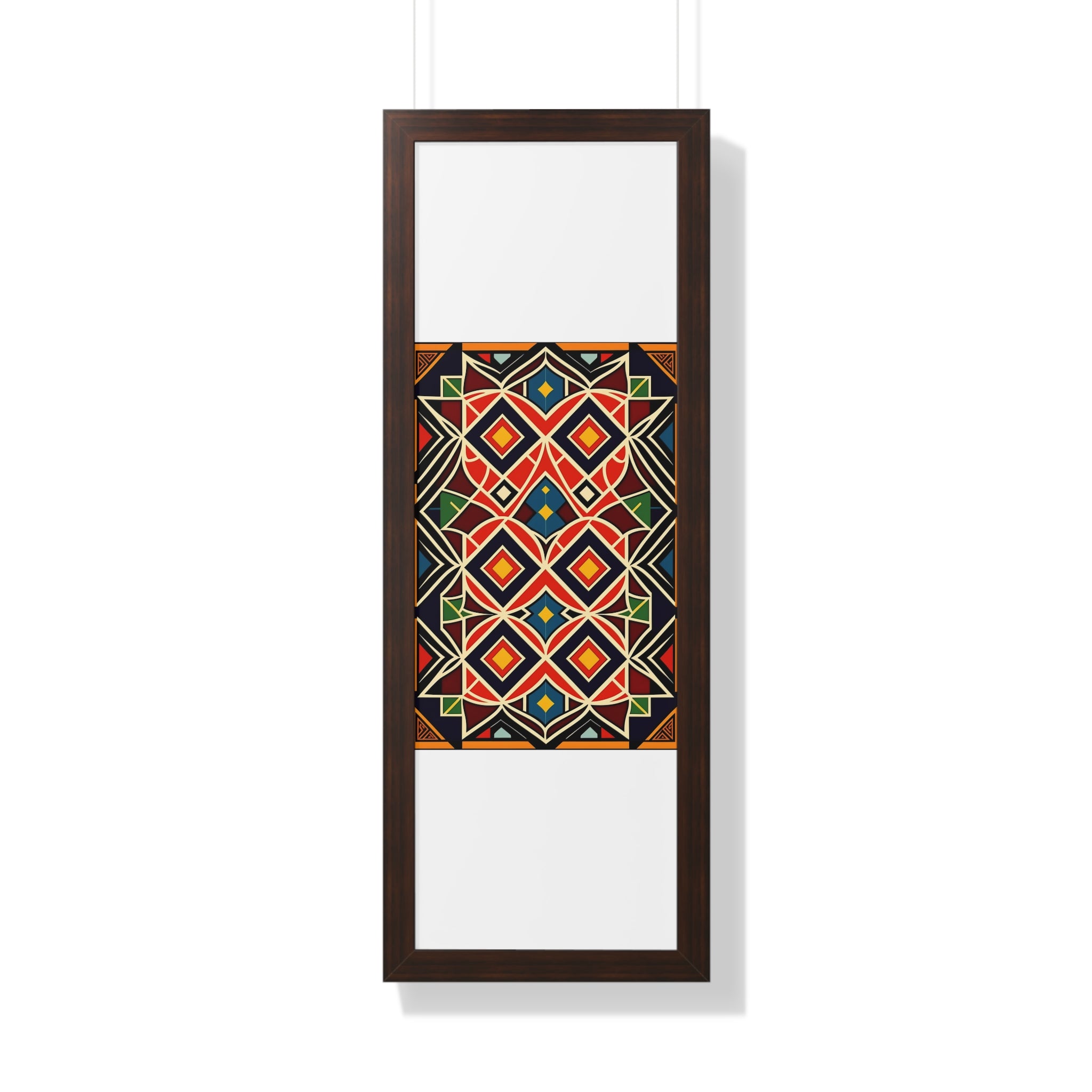 "BOHO" Framed Vertical Poster