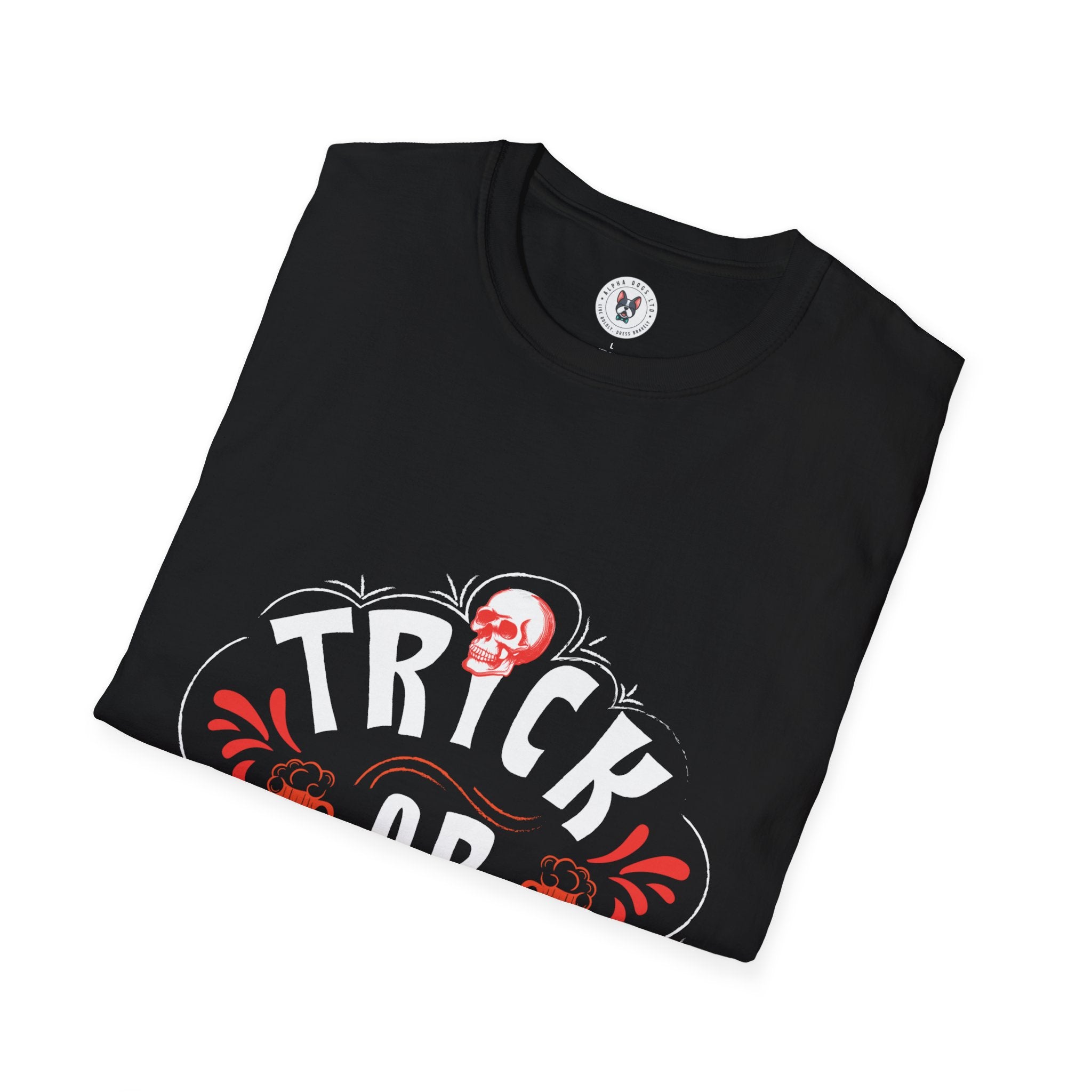 "TRICK OR TREAT" Unisex Soft style T-Shirt