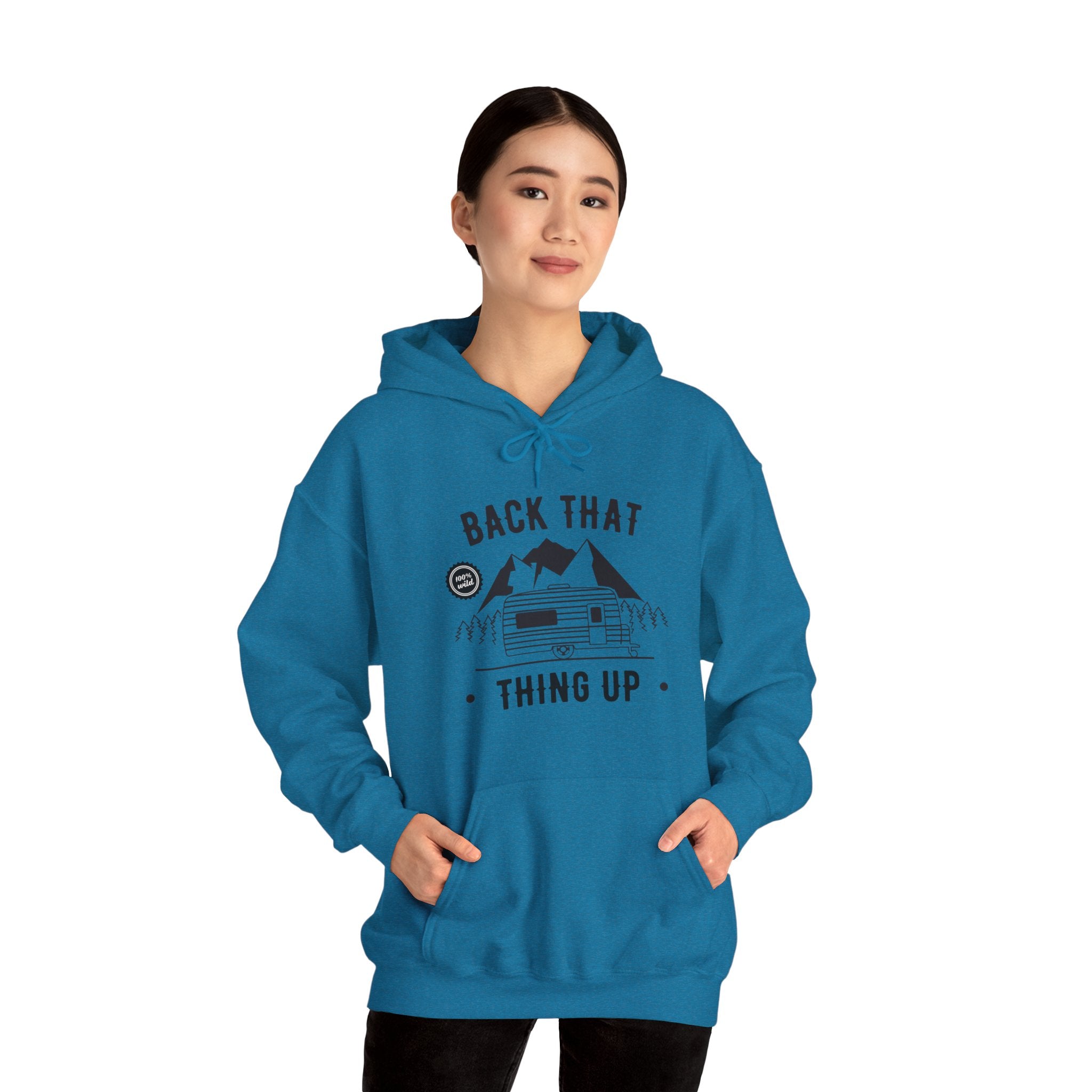 "Back That Thing Up" Unisex Heavy Blend™ Hooded Sweatshirt