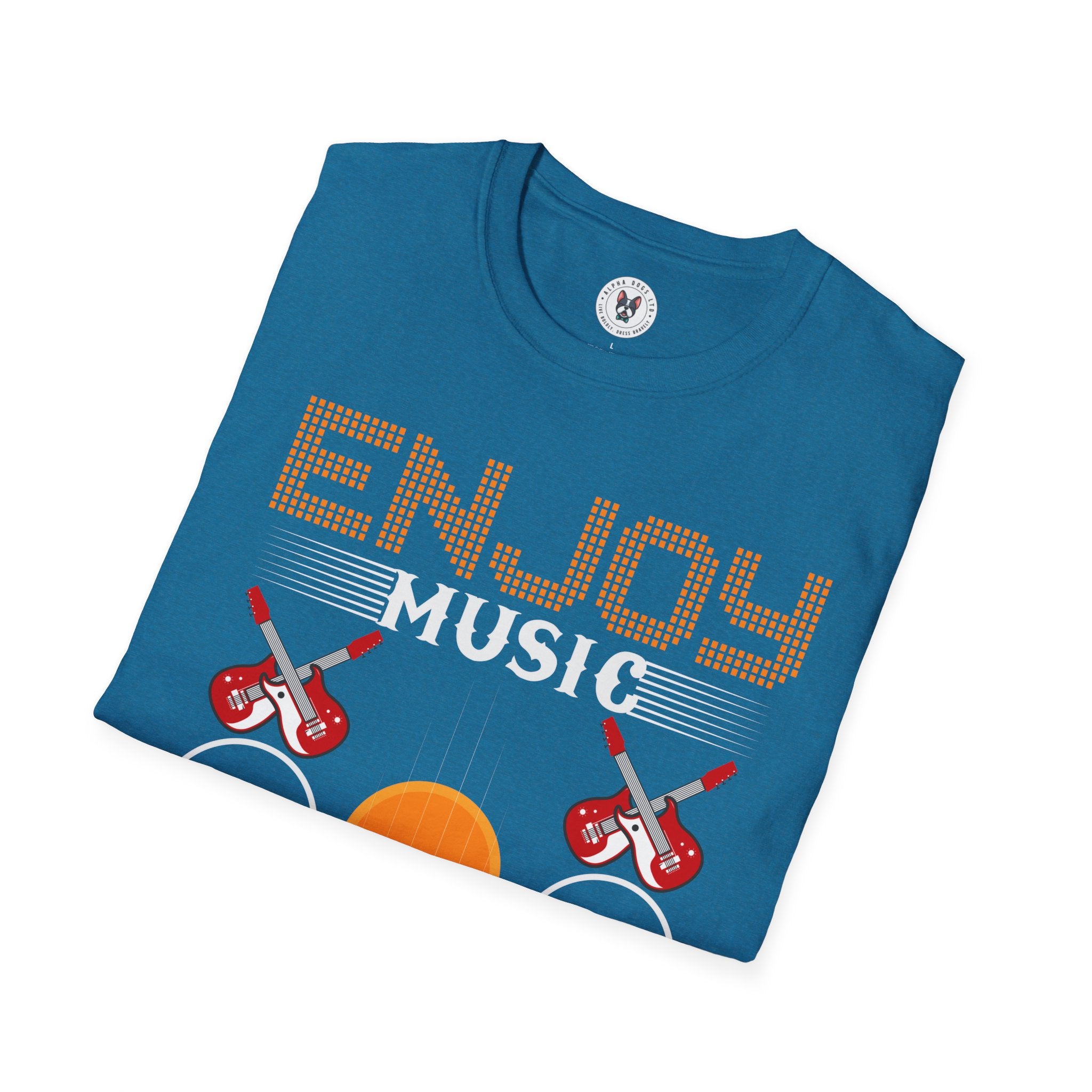 "Enjoy Music Enjoy Life" Unisex Soft style T-Shirt