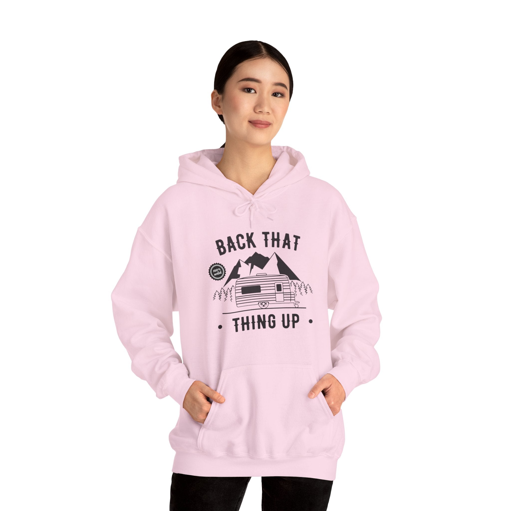 "Back That Thing Up" Unisex Heavy Blend™ Hooded Sweatshirt