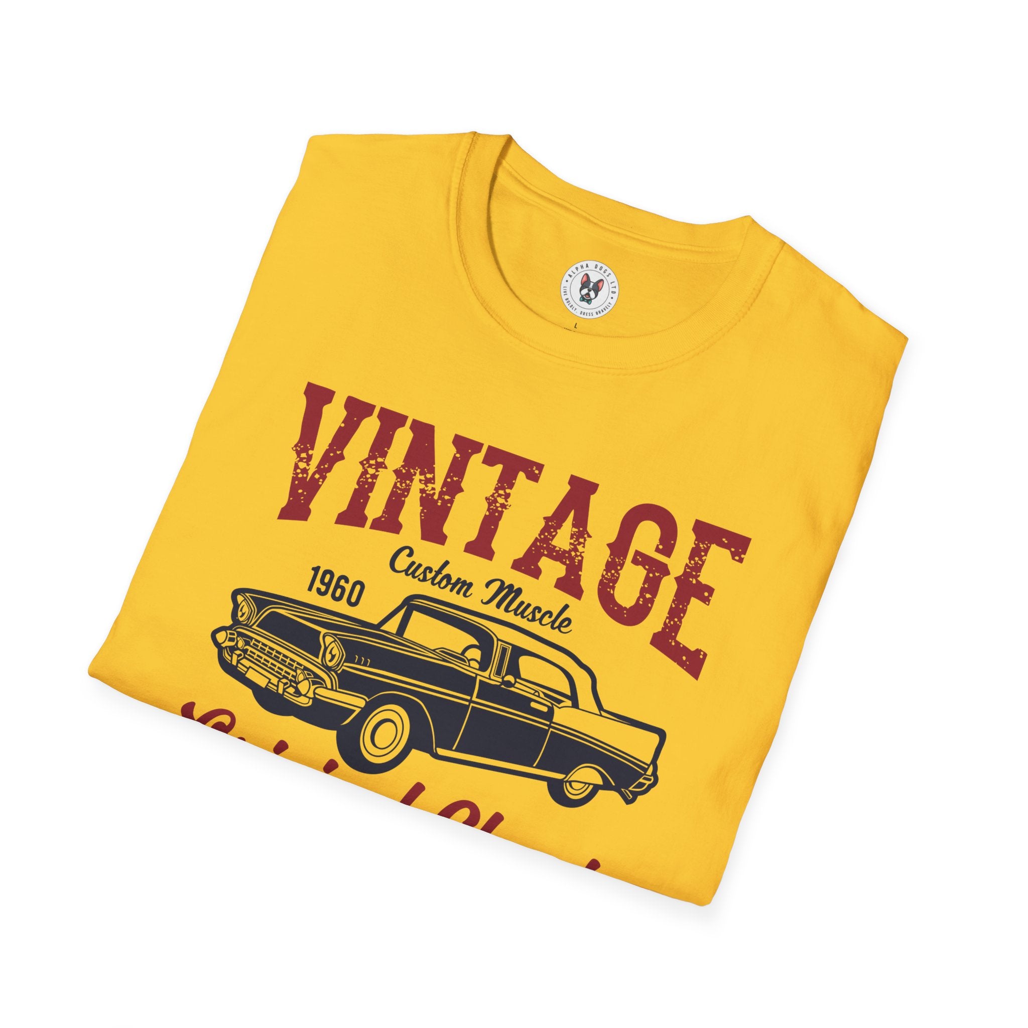 "VINTAGE ORIGINAL CLASSIC" Unisex Soft style T-Shirt