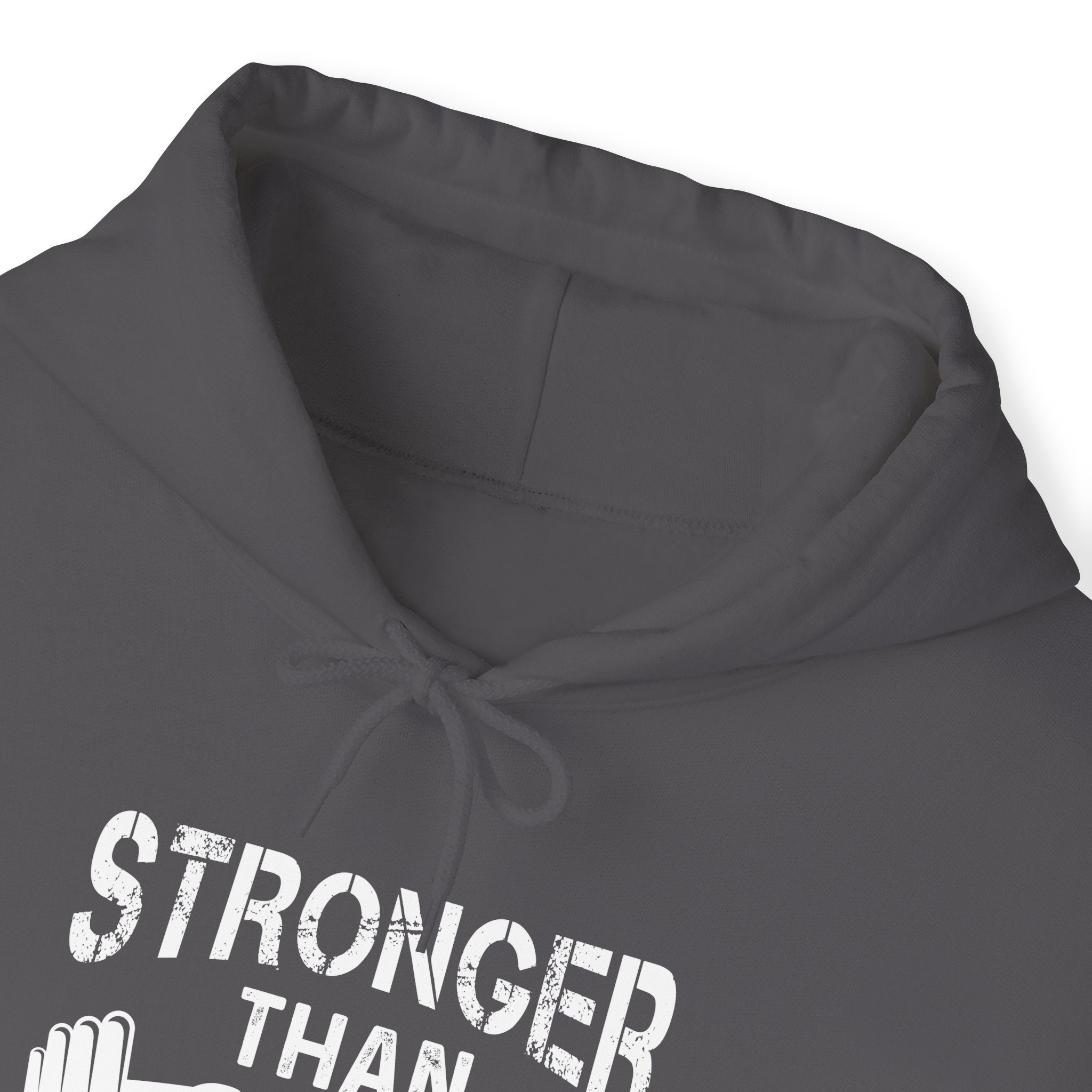 "Stronger Than Your Excuses" Unisex Heavy Blend™ Hooded Sweatshirt