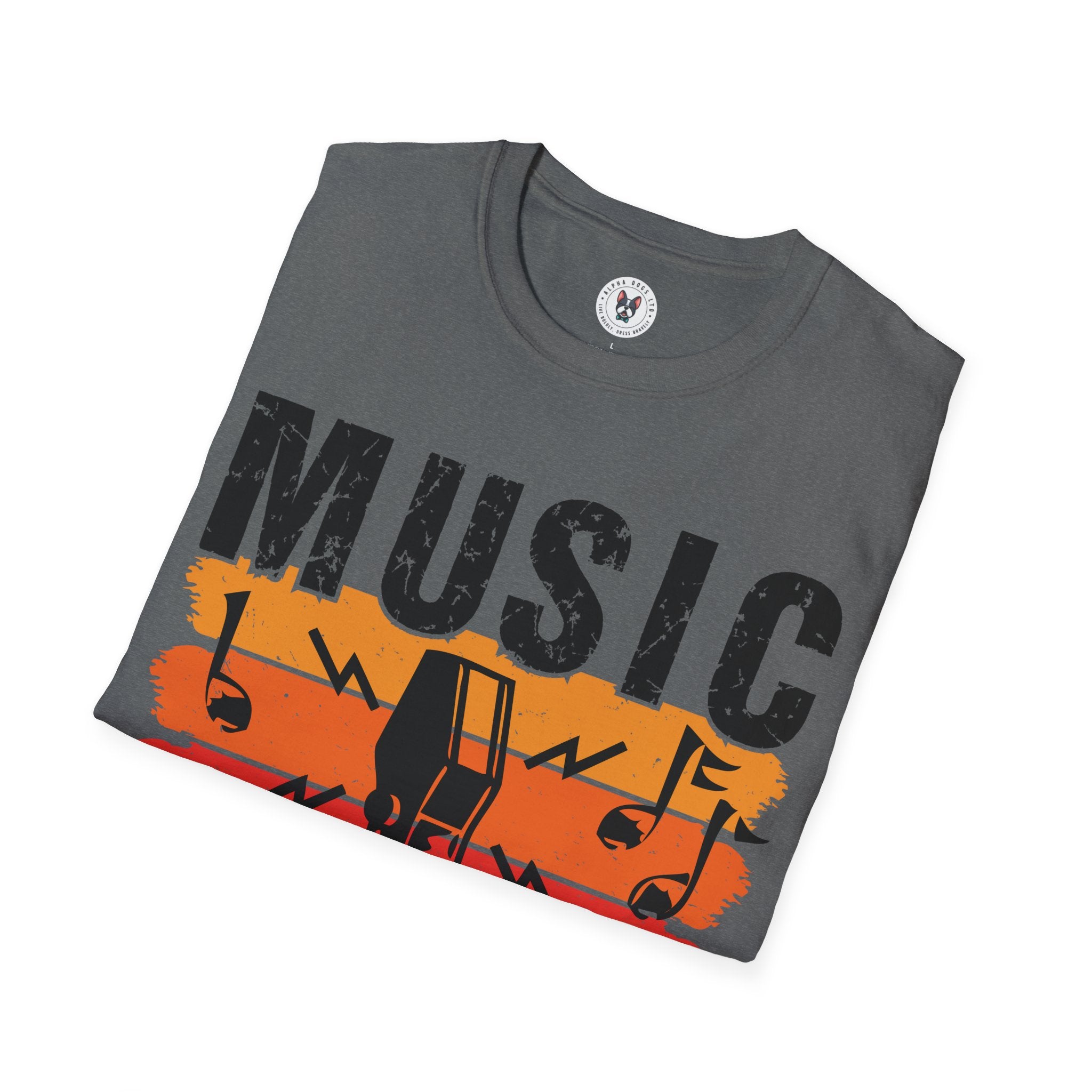 "Music Can Change The World" Unisex Soft style T-Shirt