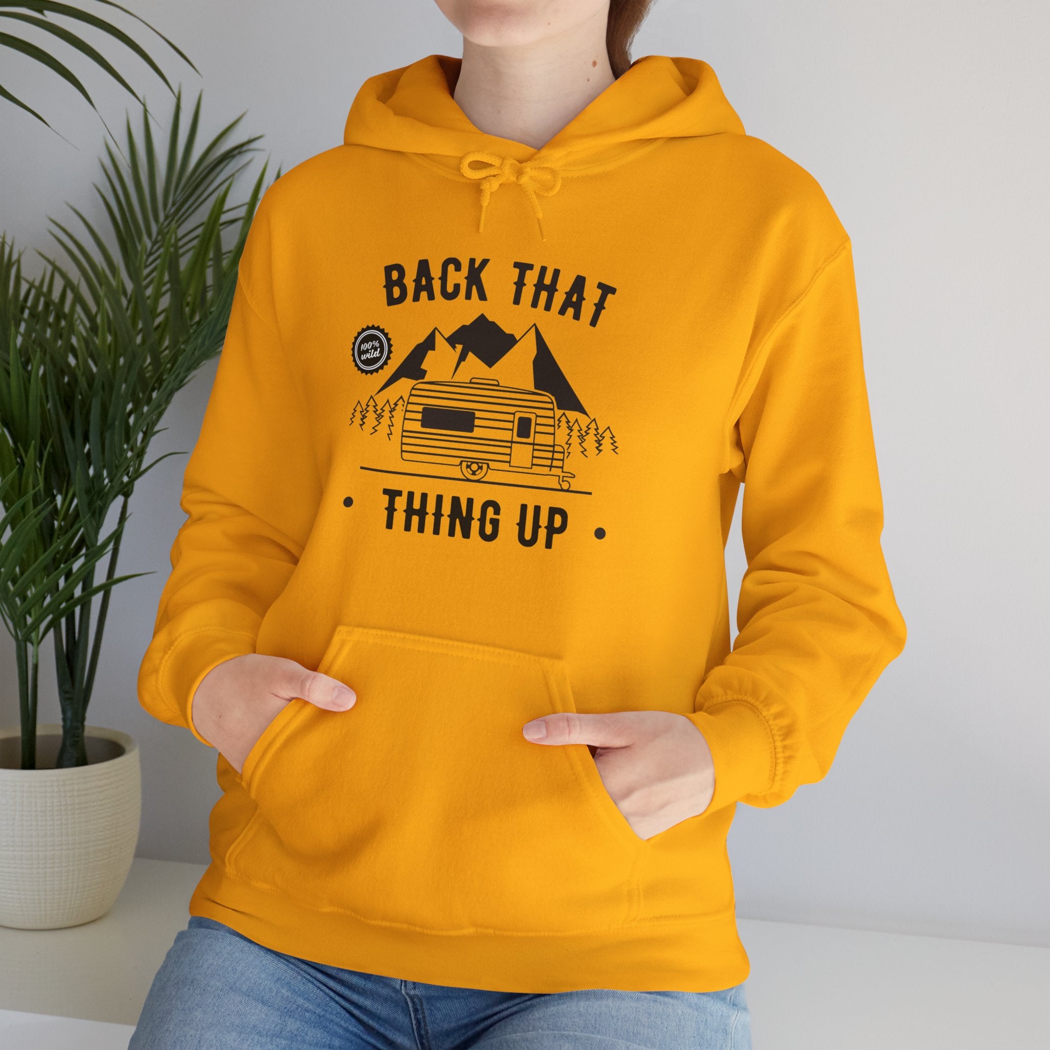 "Back That Thing Up" Unisex Heavy Blend™ Hooded Sweatshirt