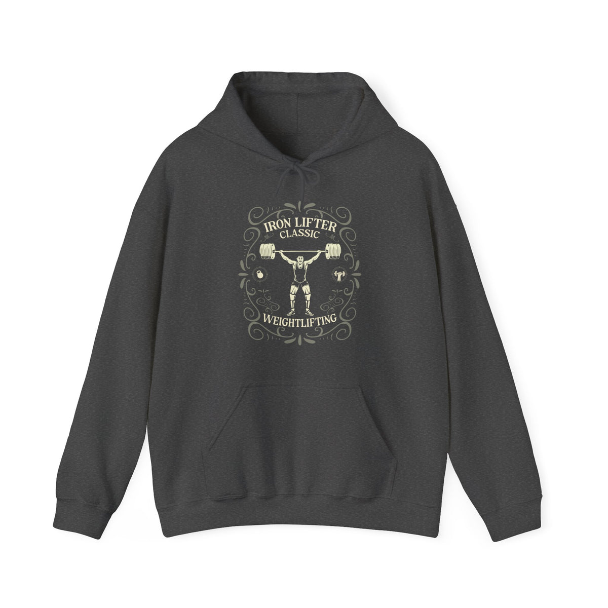 "Iron Lifter" Unisex Heavy Blend™ Hooded Sweatshirt