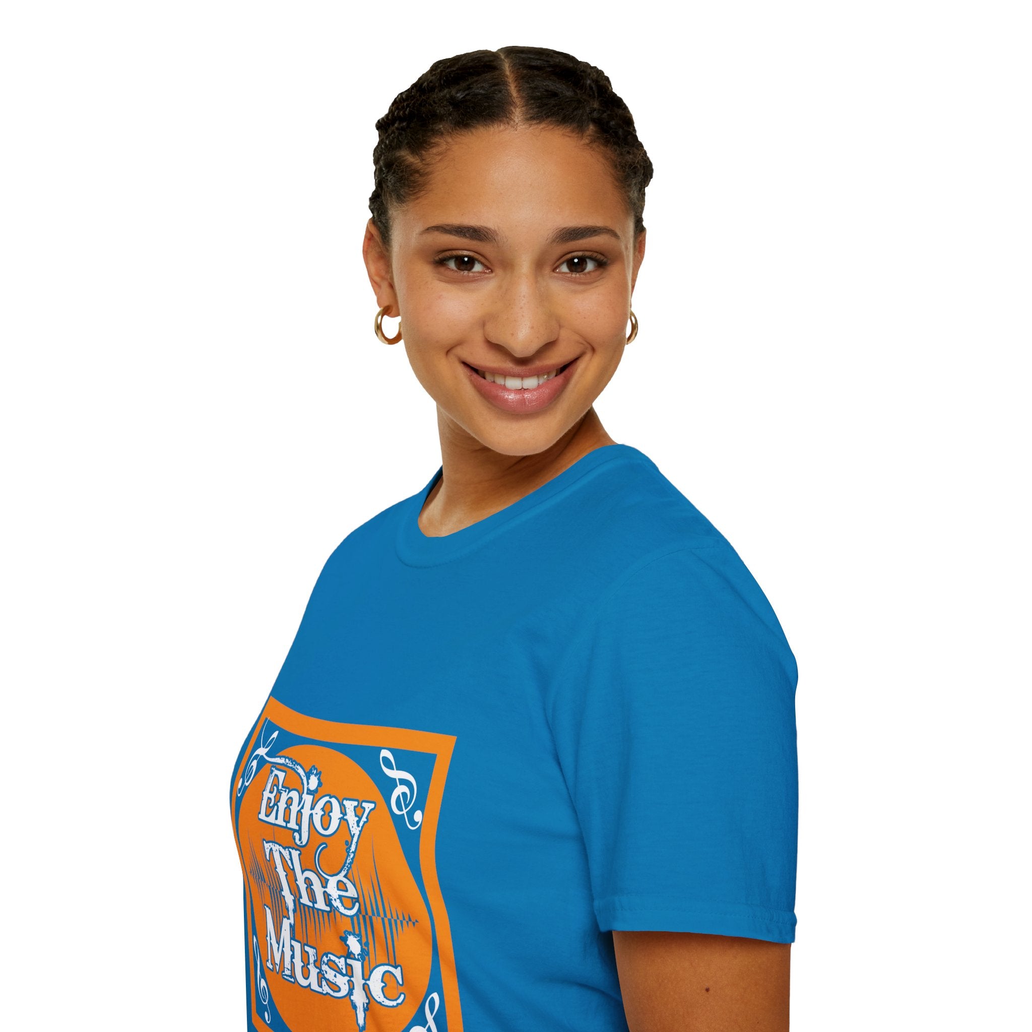 "Enjoy The Music" Unisex Soft style T-Shirt