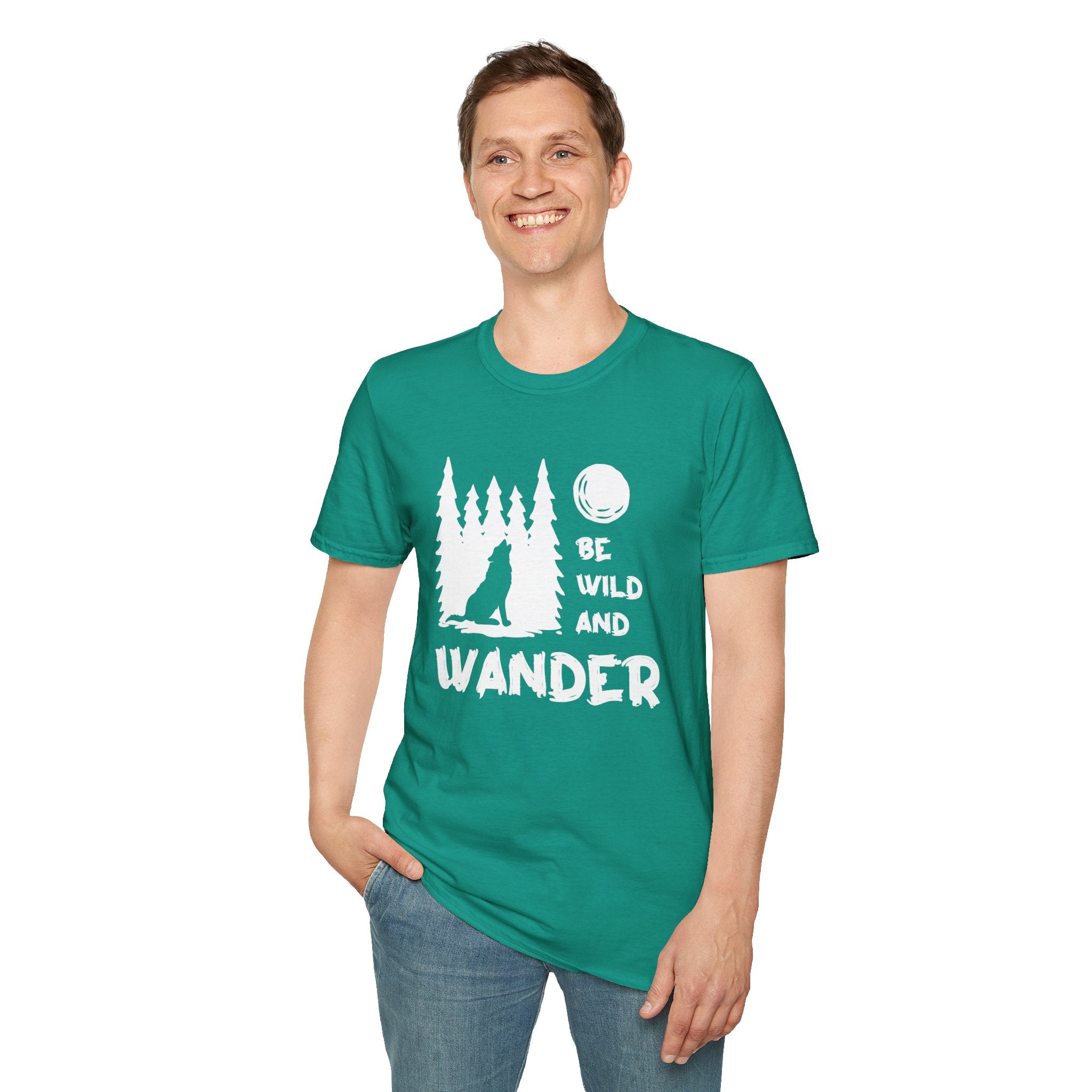 "Be WildAnd Wander" Unisex Softstyle T-Shirt