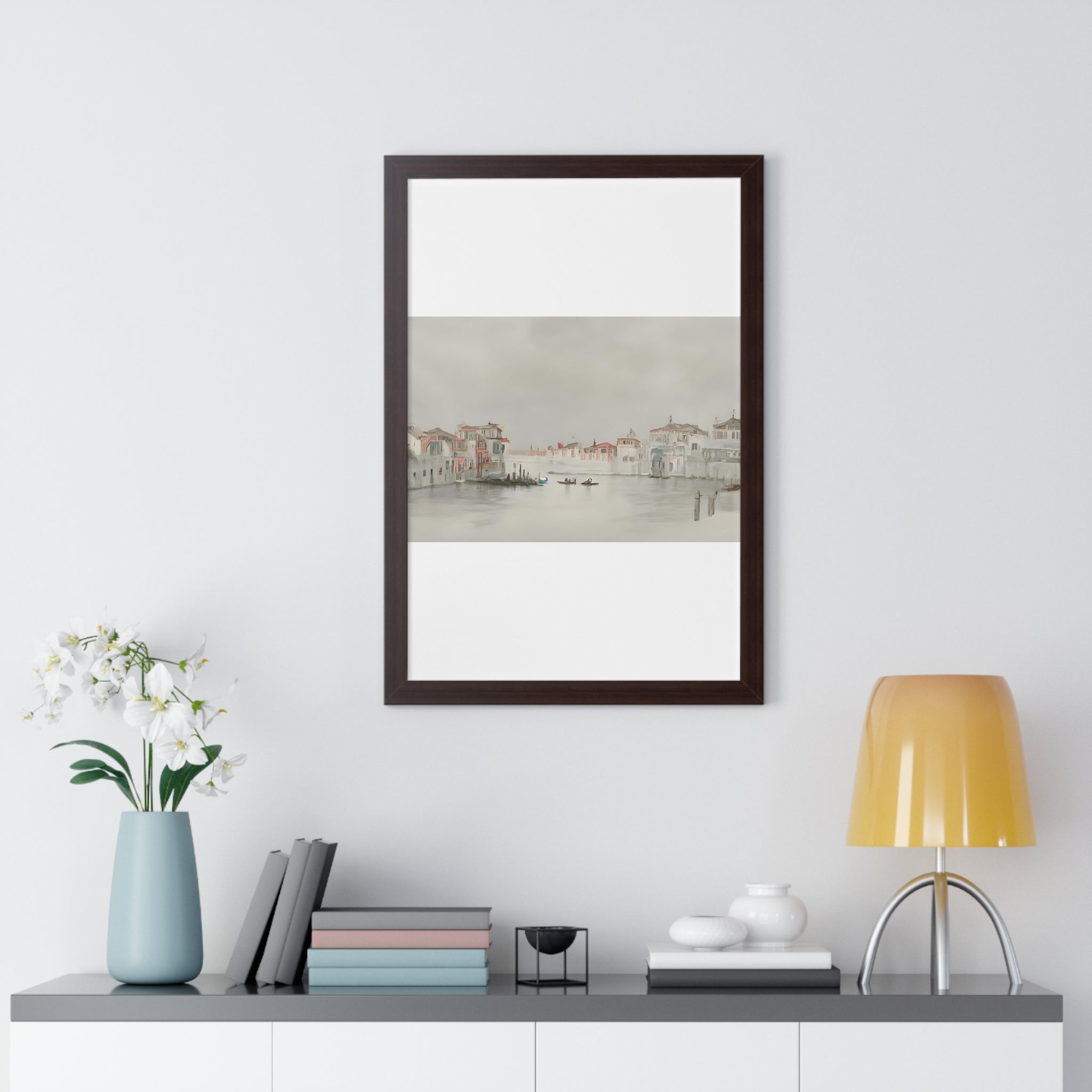 "ARCHITECTURE" Framed Vertical Poster