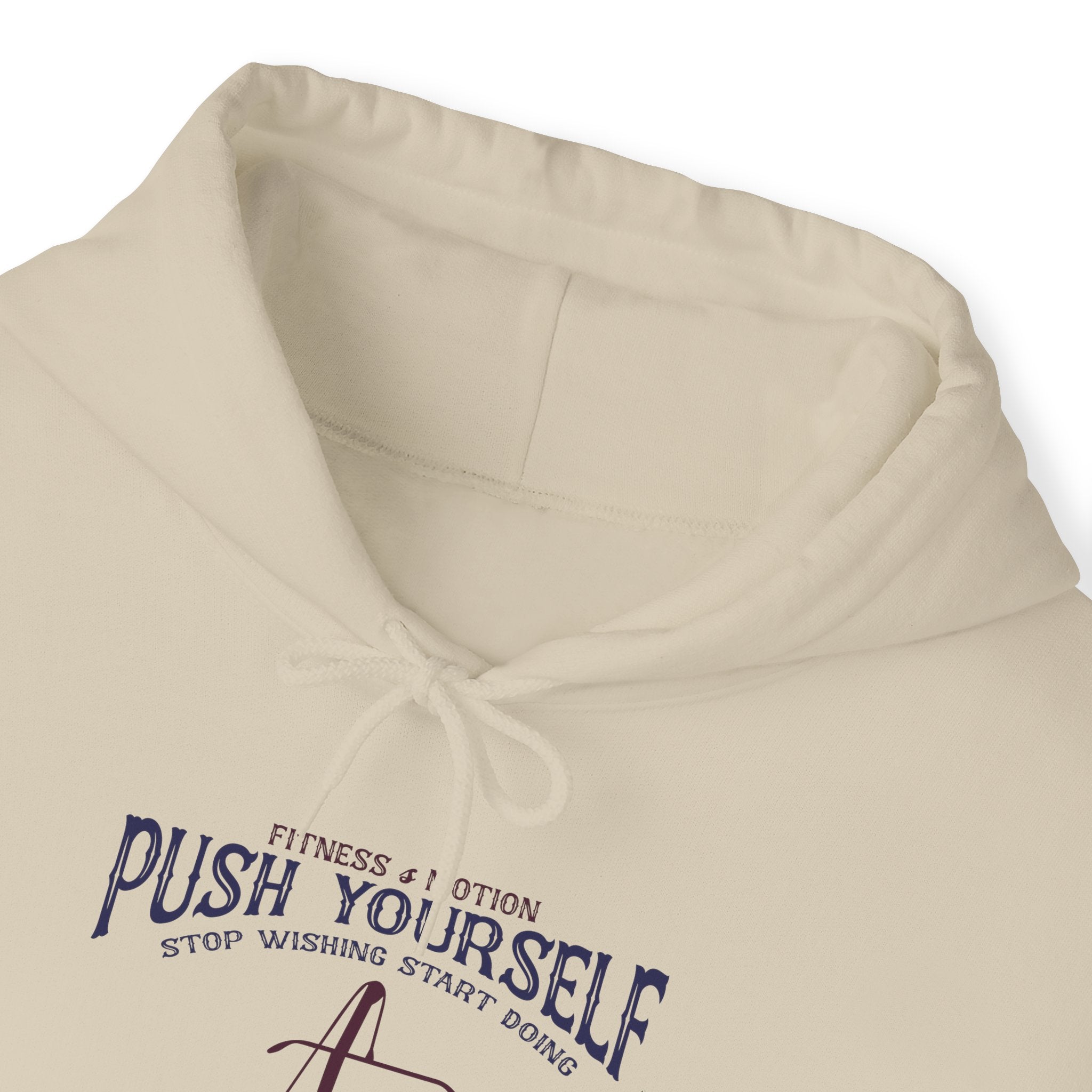 "Push Yourself"  Unisex Heavy Blend™ Hooded Sweatshirt