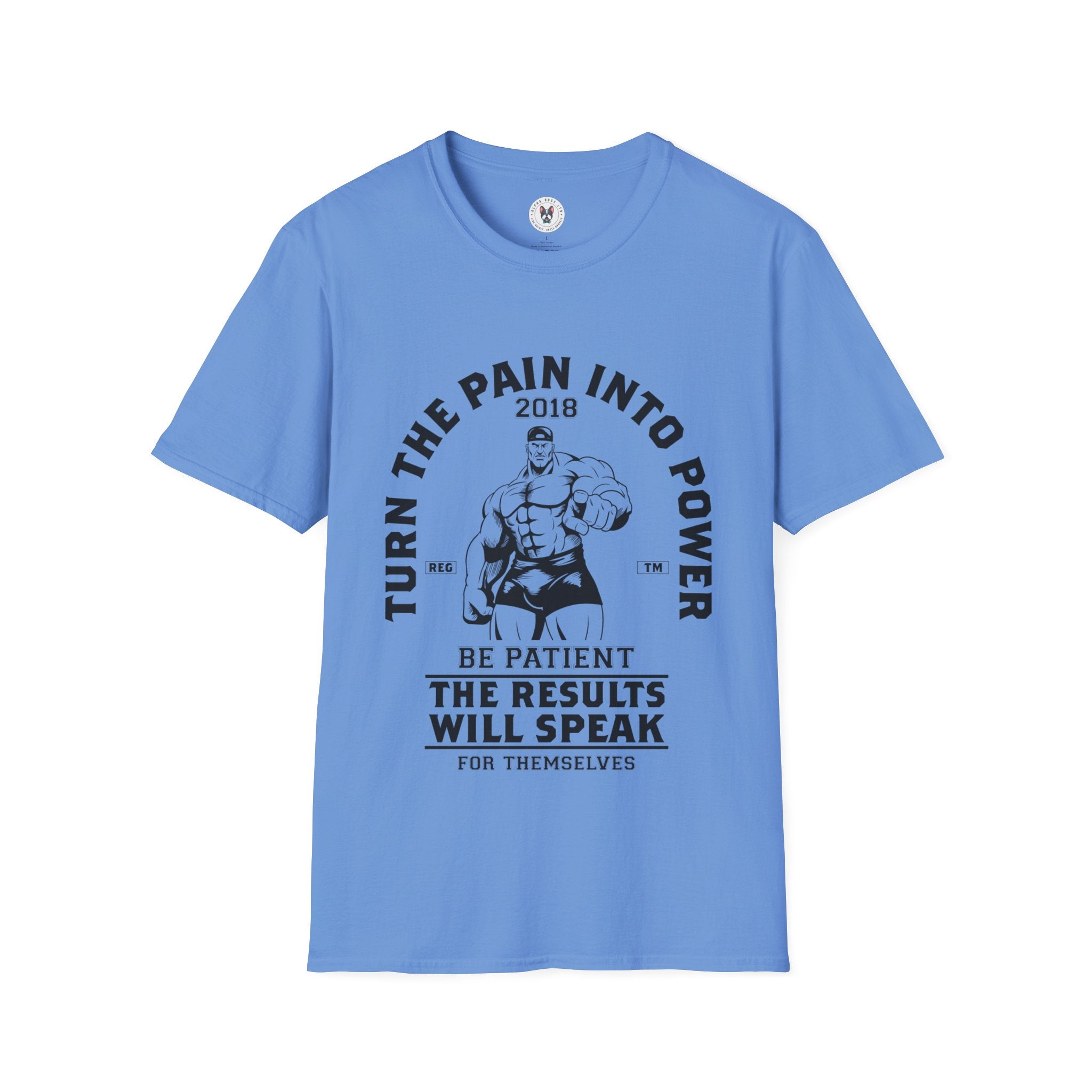 "Turn The Pain Into Power" Unisex Soft style T-Shirt