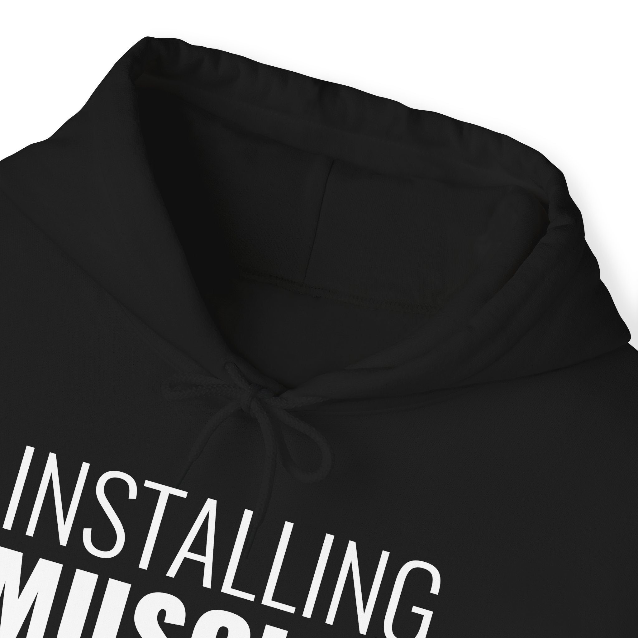 "Installing Muscles" Unisex Heavy Blend™ Hooded Sweatshirt