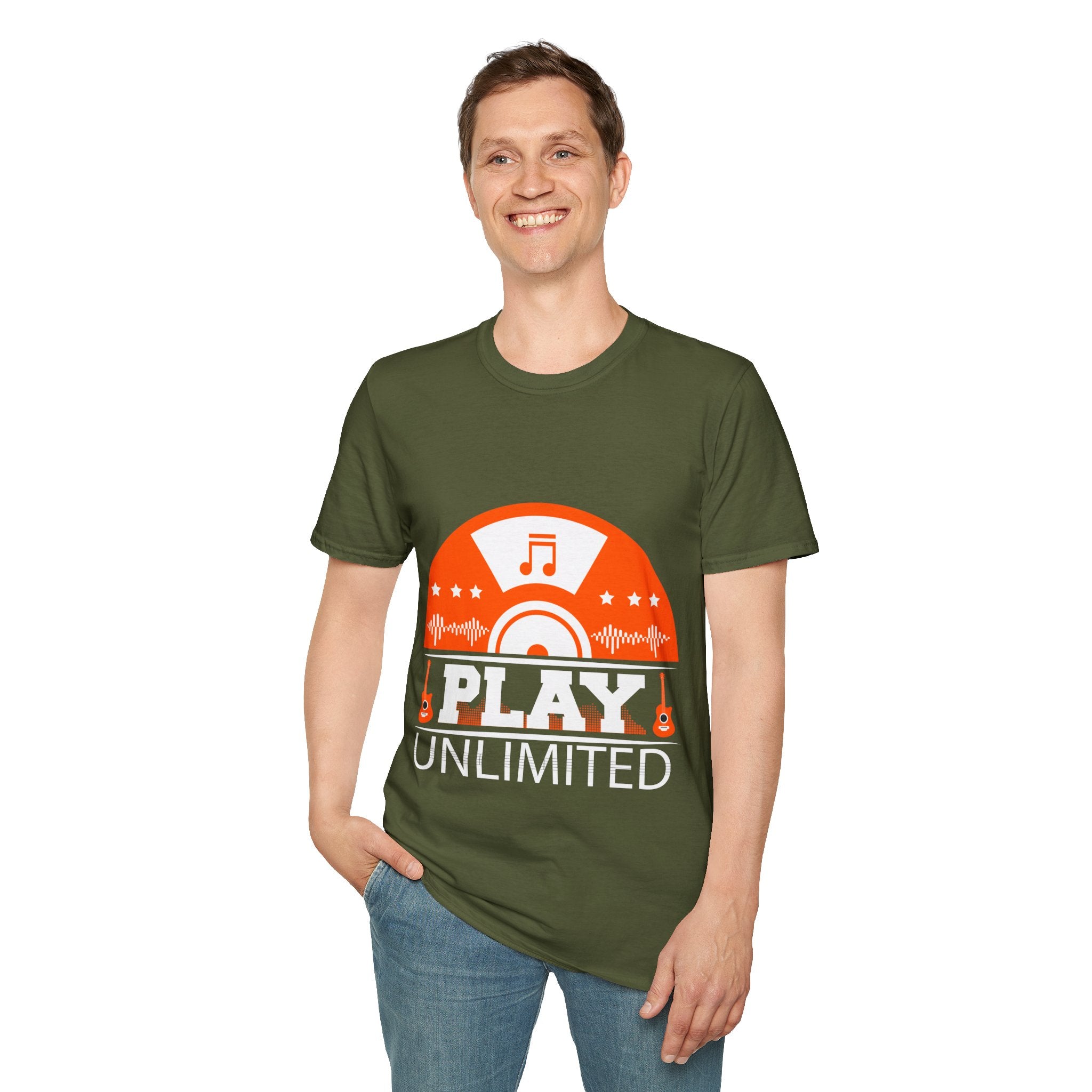 "Play Unlimited" Unisex Soft style T-Shirt