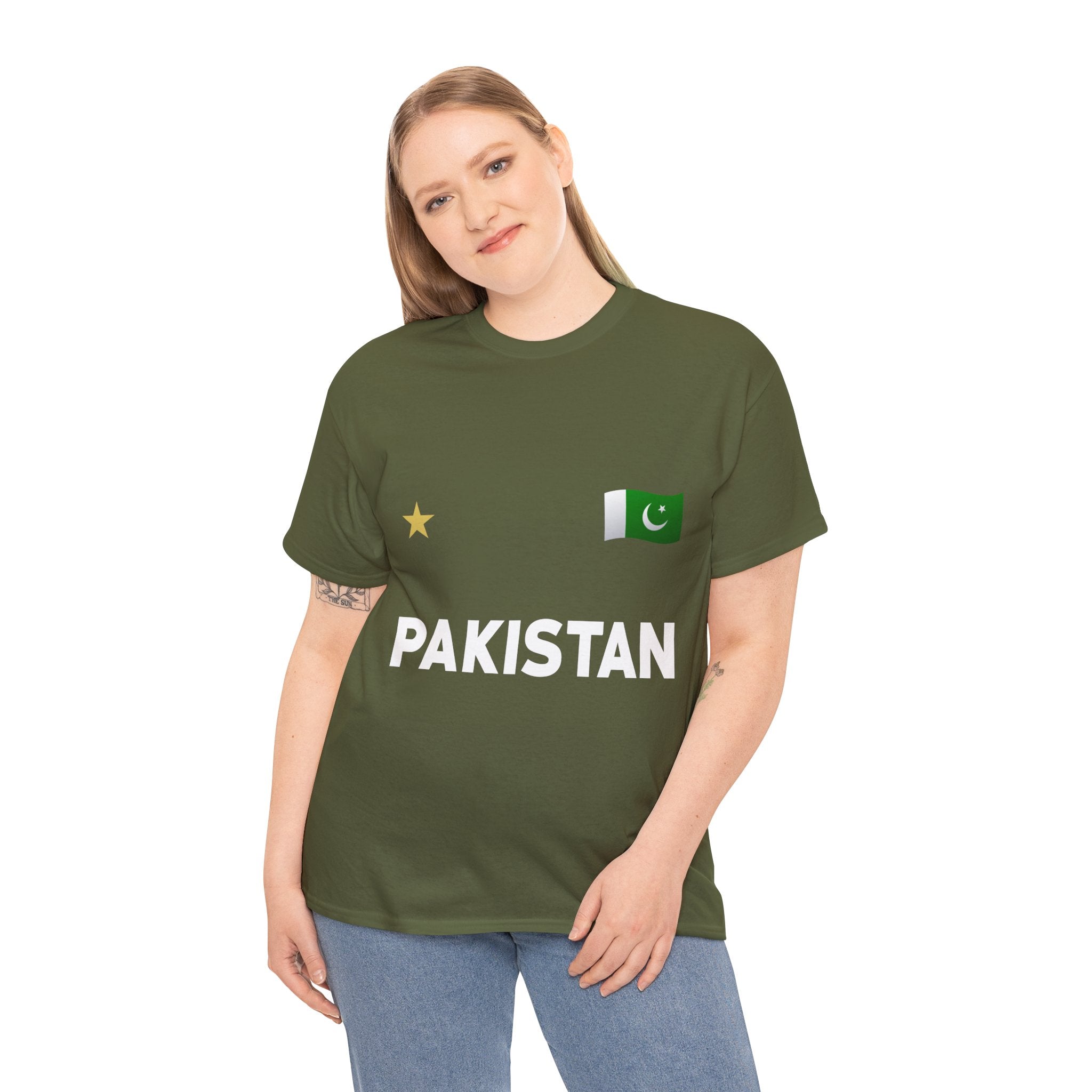 Pakistan Unisex Heavy Cotton Tee