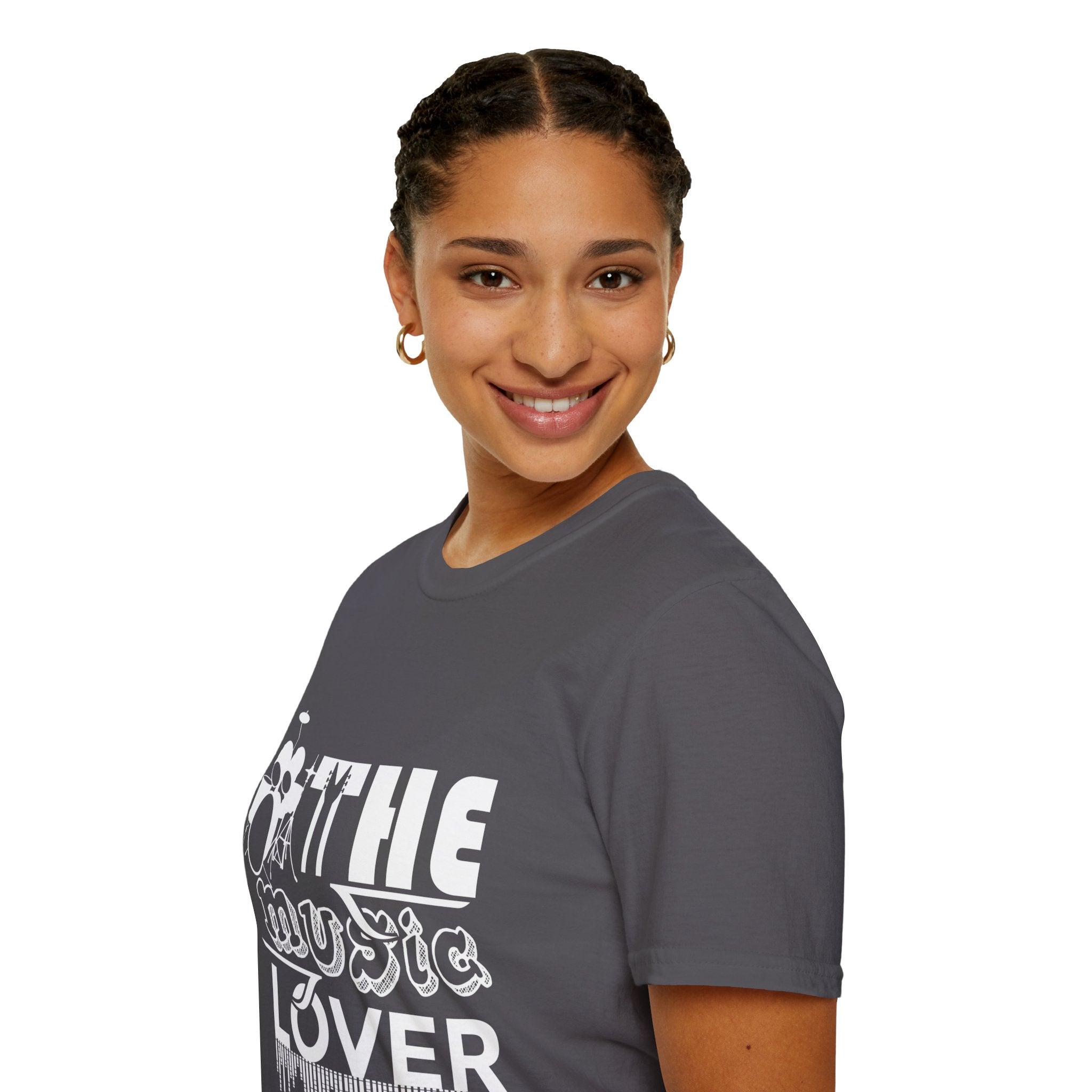 "The Music Lover" Unisex Soft style T-Shirt