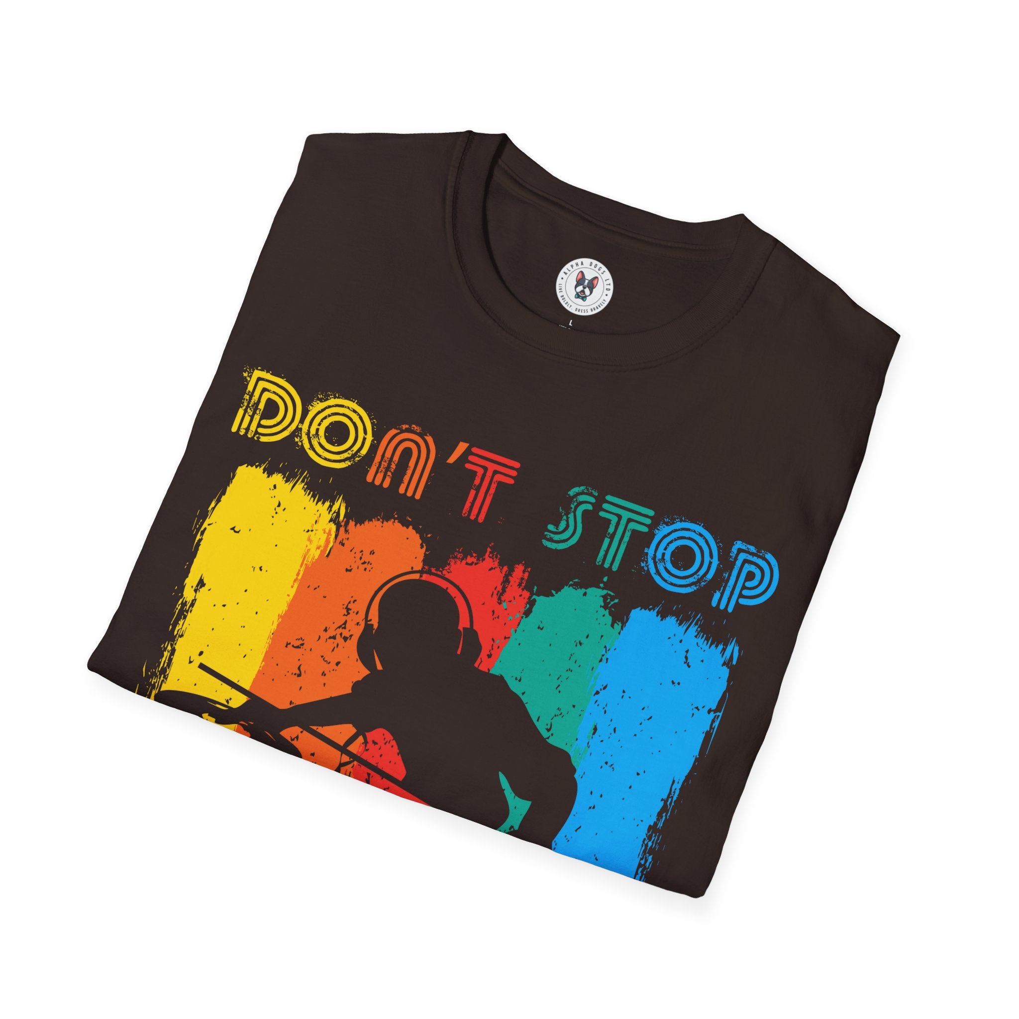 "Don't Stop the Music" Unisex Soft style T-Shirt