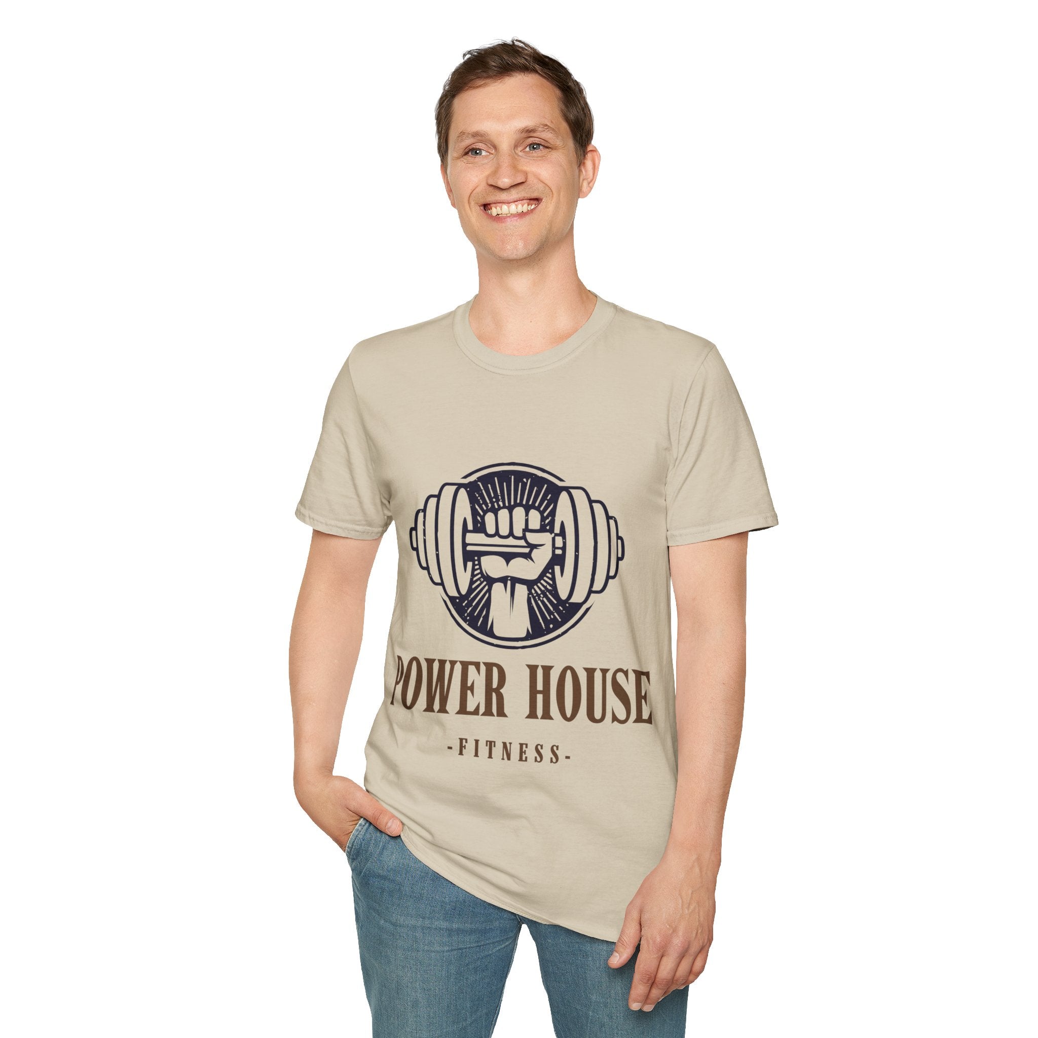 "Power House Fitness" Unisex Soft style T-Shirt