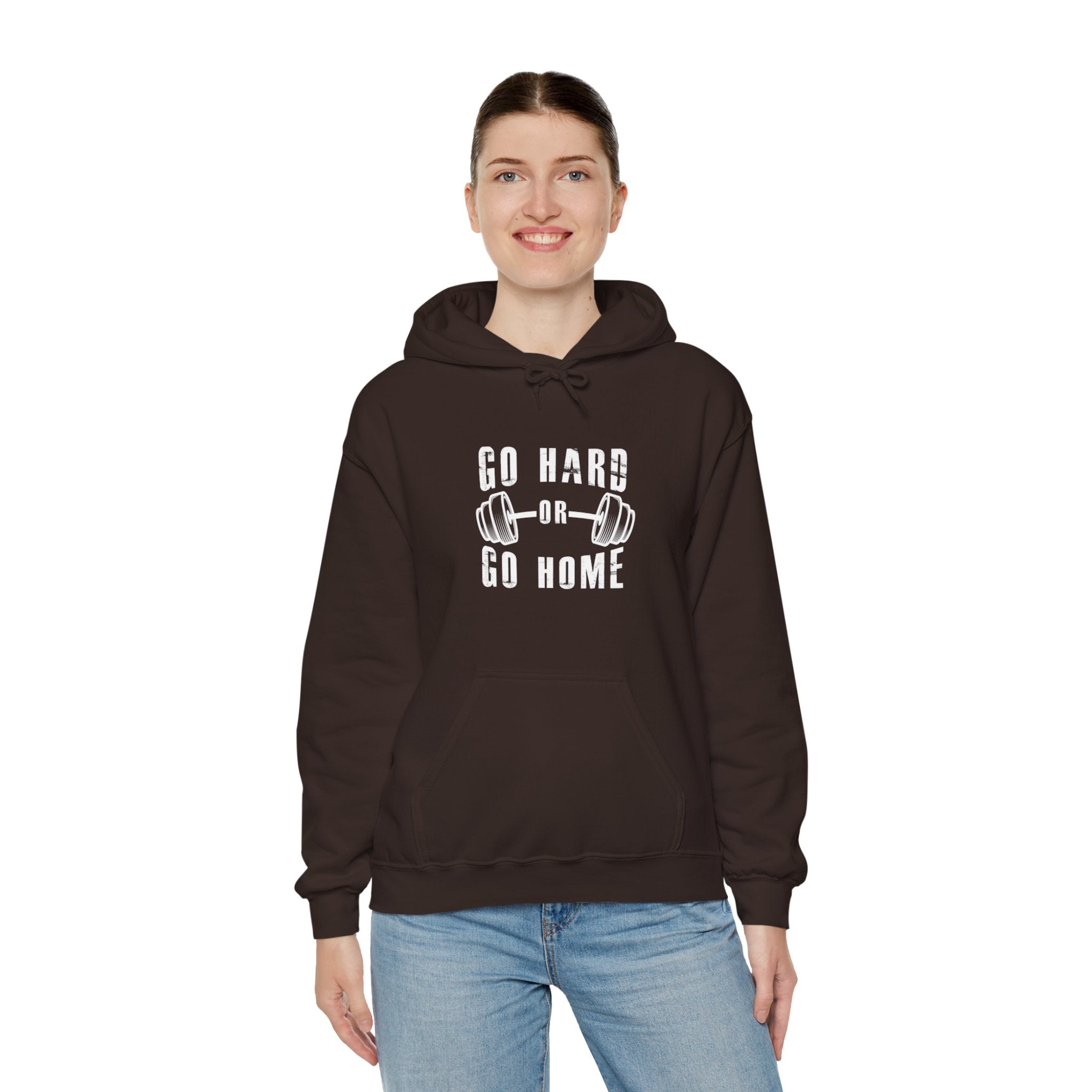 "Go Hard Go Home" Unisex Heavy Blend™ Hooded Sweatshirt