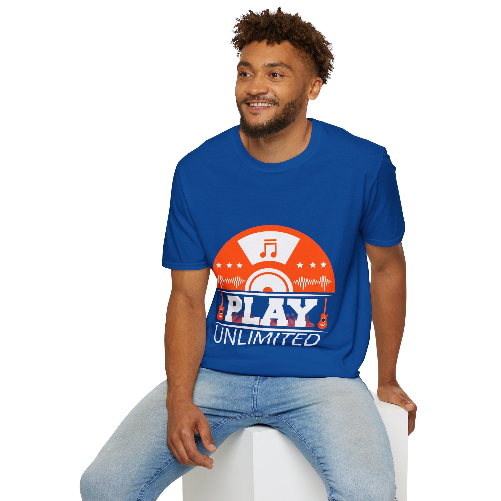 "Play Unlimited" Unisex Soft style T-Shirt