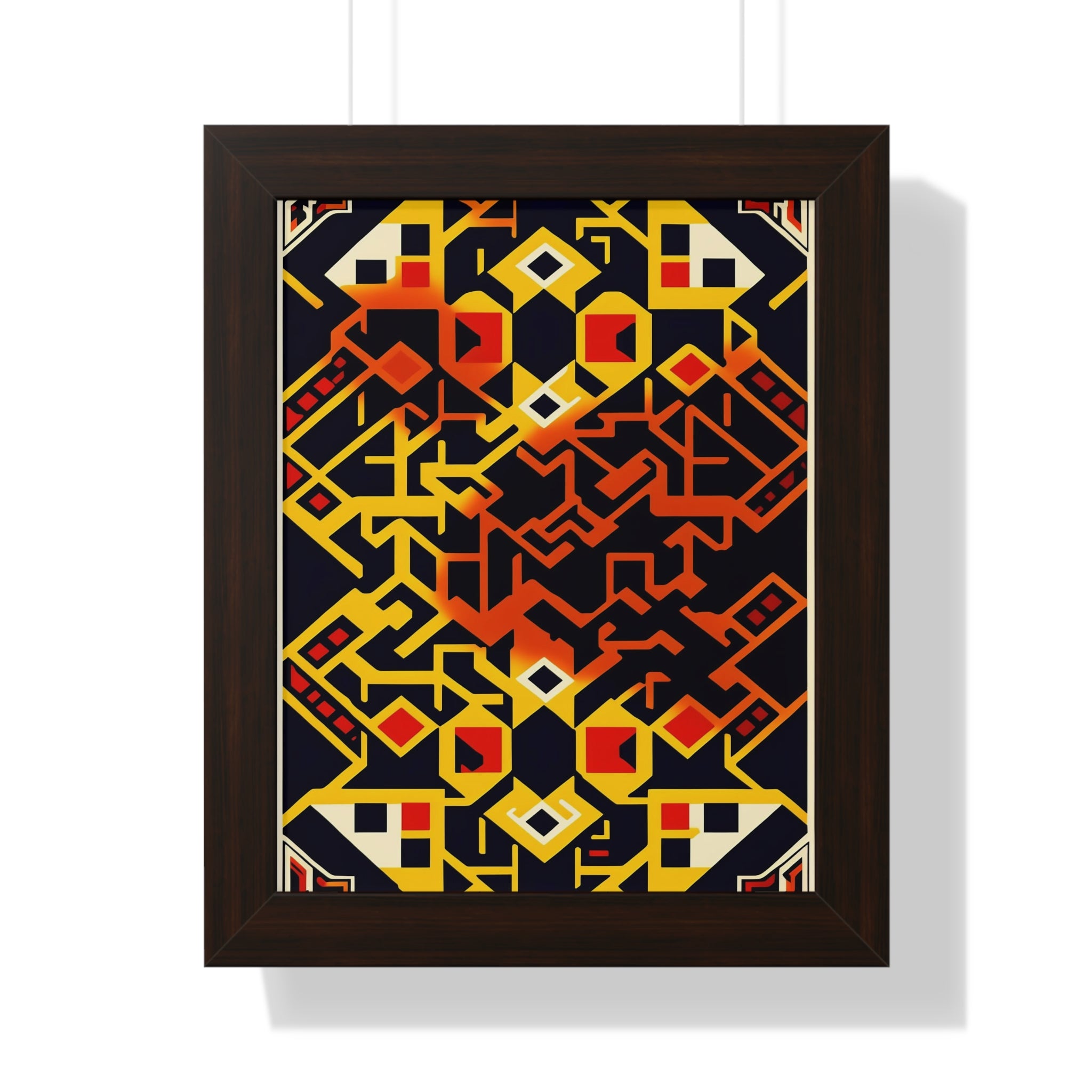 "BOHO" Framed Vertical Poster