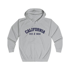 California Unisex Full Zip Hoodie