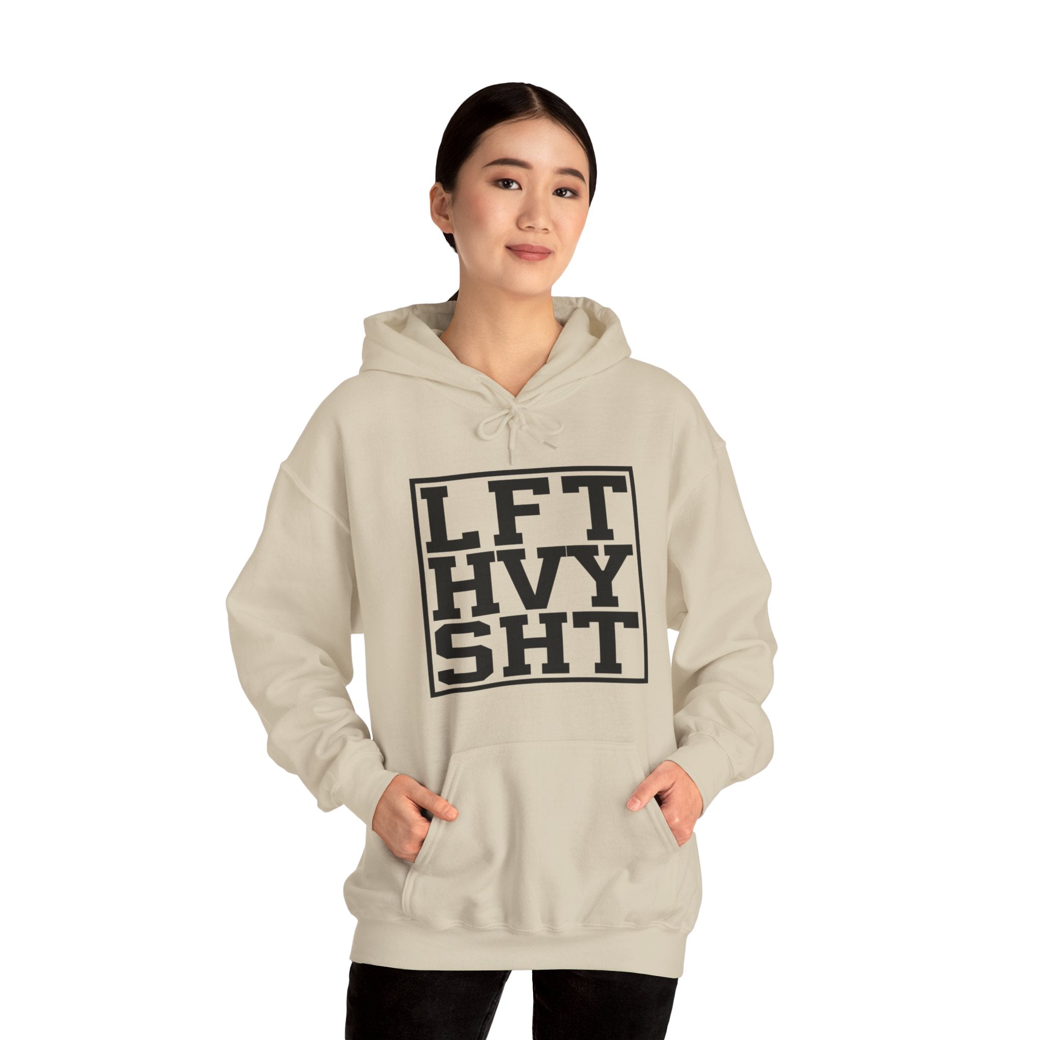 "Lift Heavy Shit" Unisex Heavy Blend™ Hooded Sweatshirt